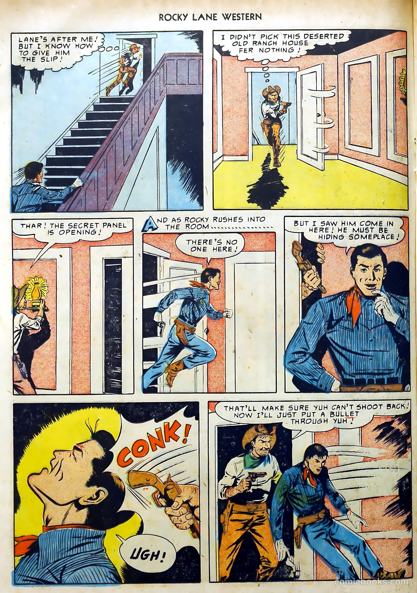 Rocky Lane Western #15 (1950) — page 24 of 52