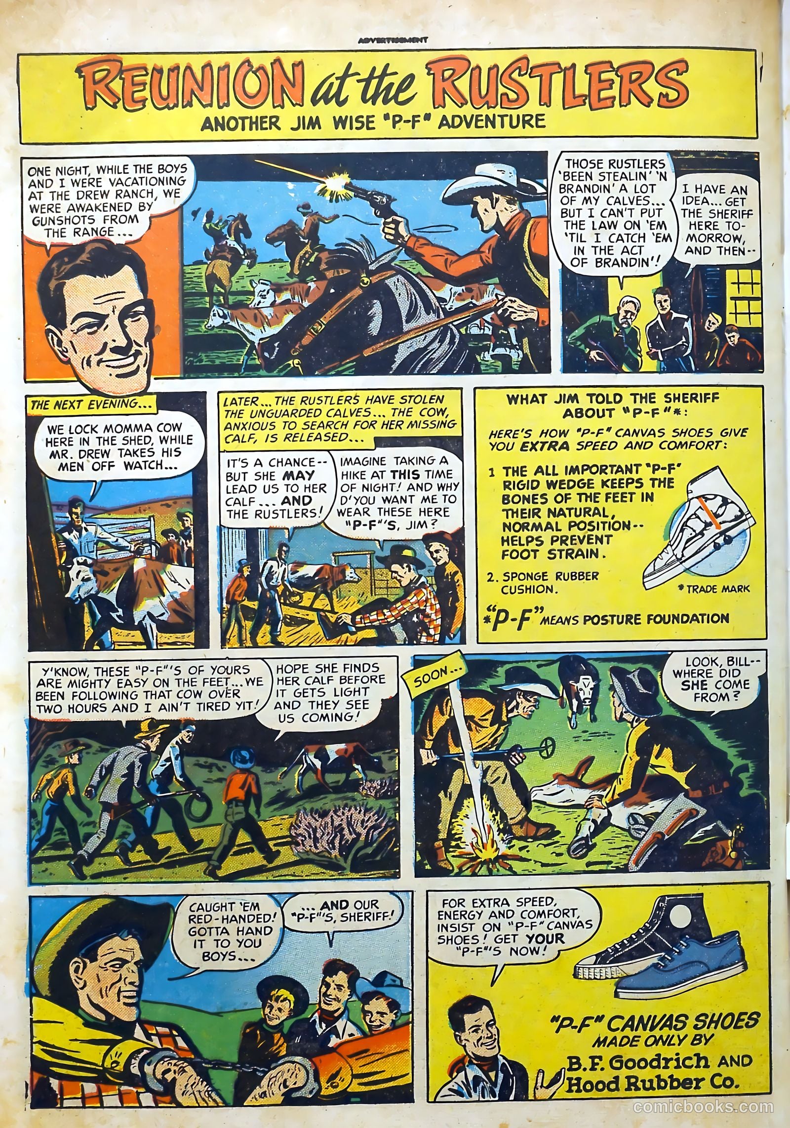 Rocky Lane Western #15 (1950) — page 50 of 52