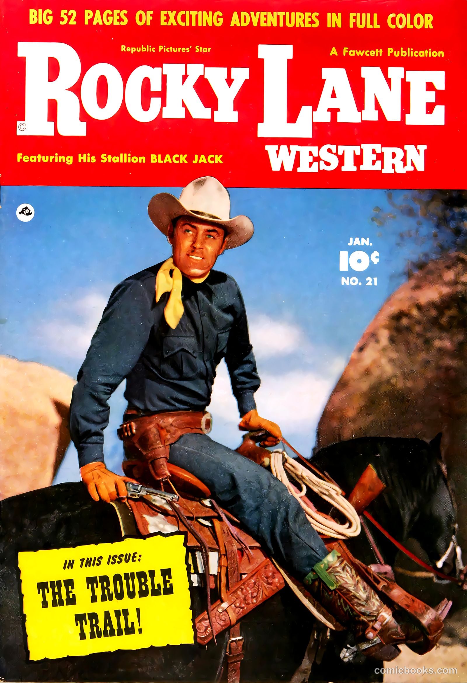Rocky Lane Western #21