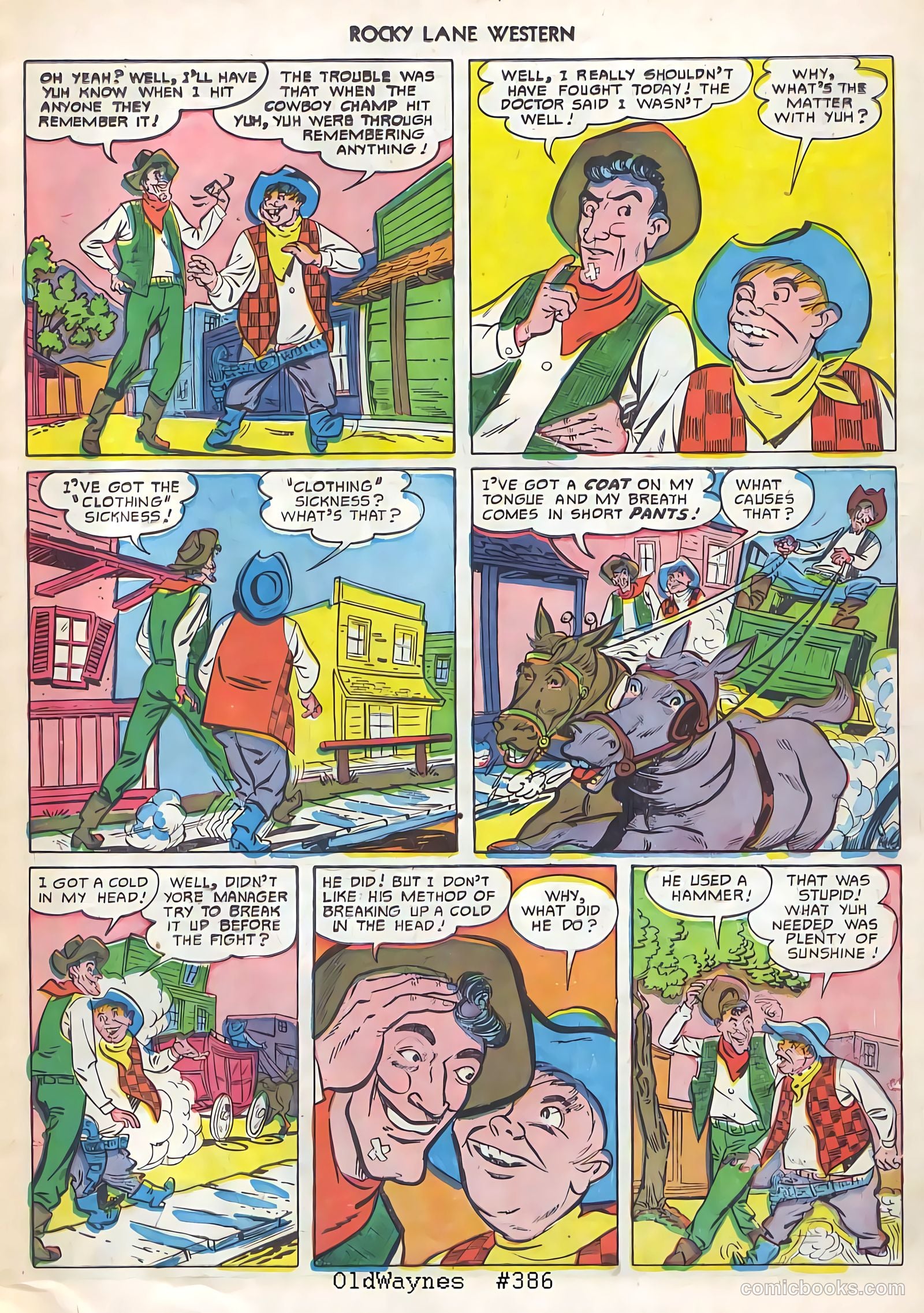 Rocky Lane Western #21 (1951) — page 14 of 49