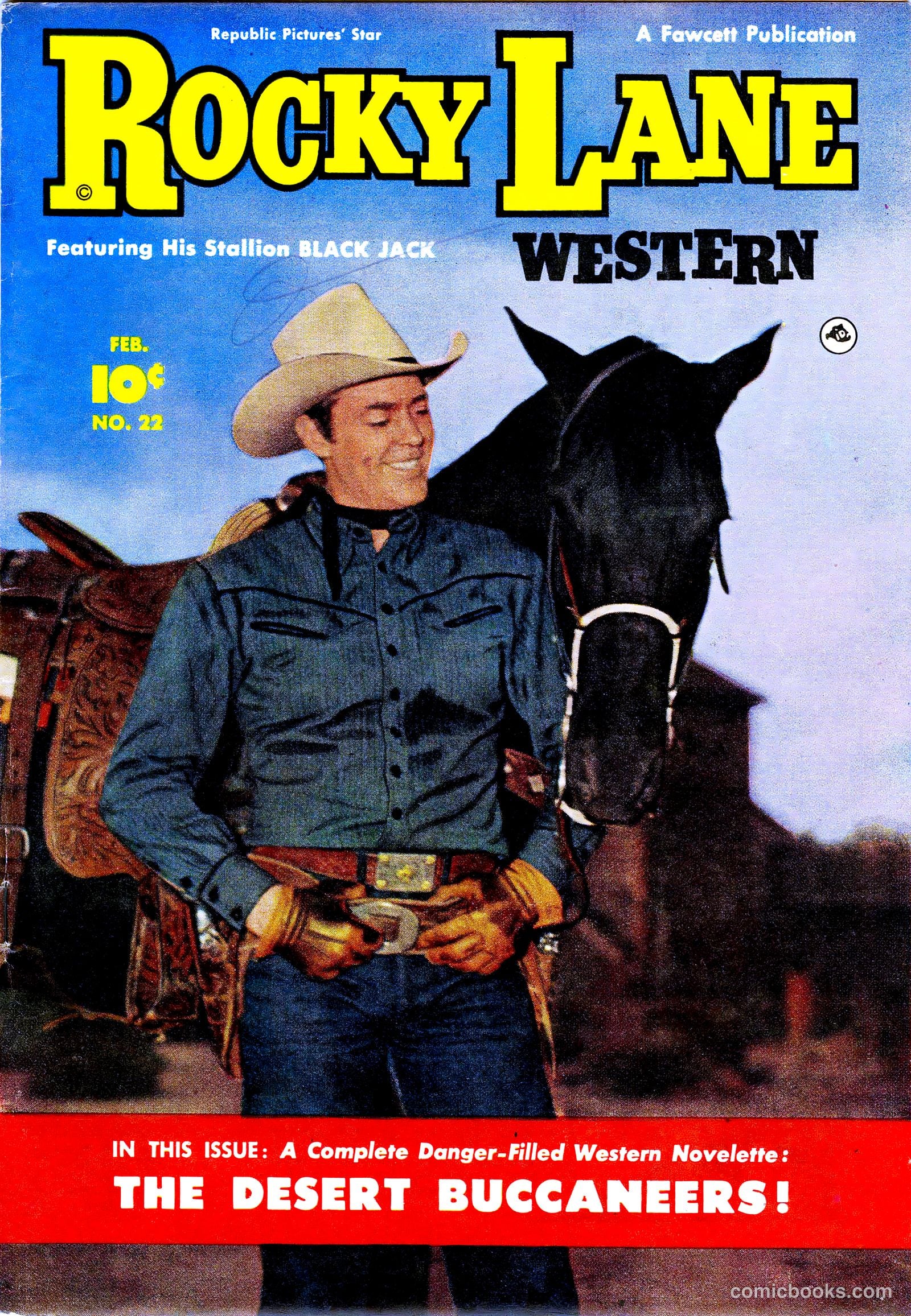 Rocky Lane Western #22
