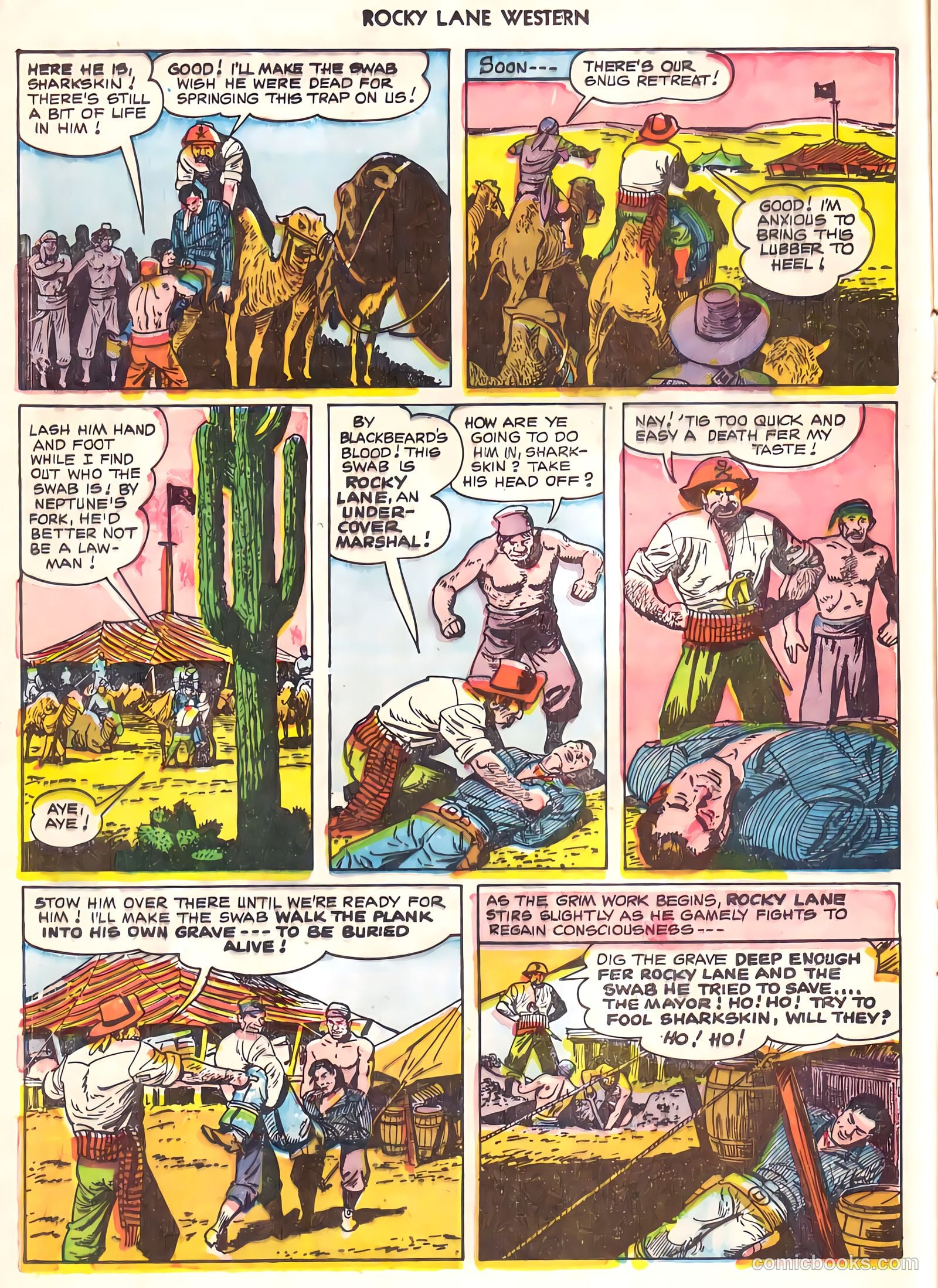 Rocky Lane Western #22 (1951) — page 15 of 33
