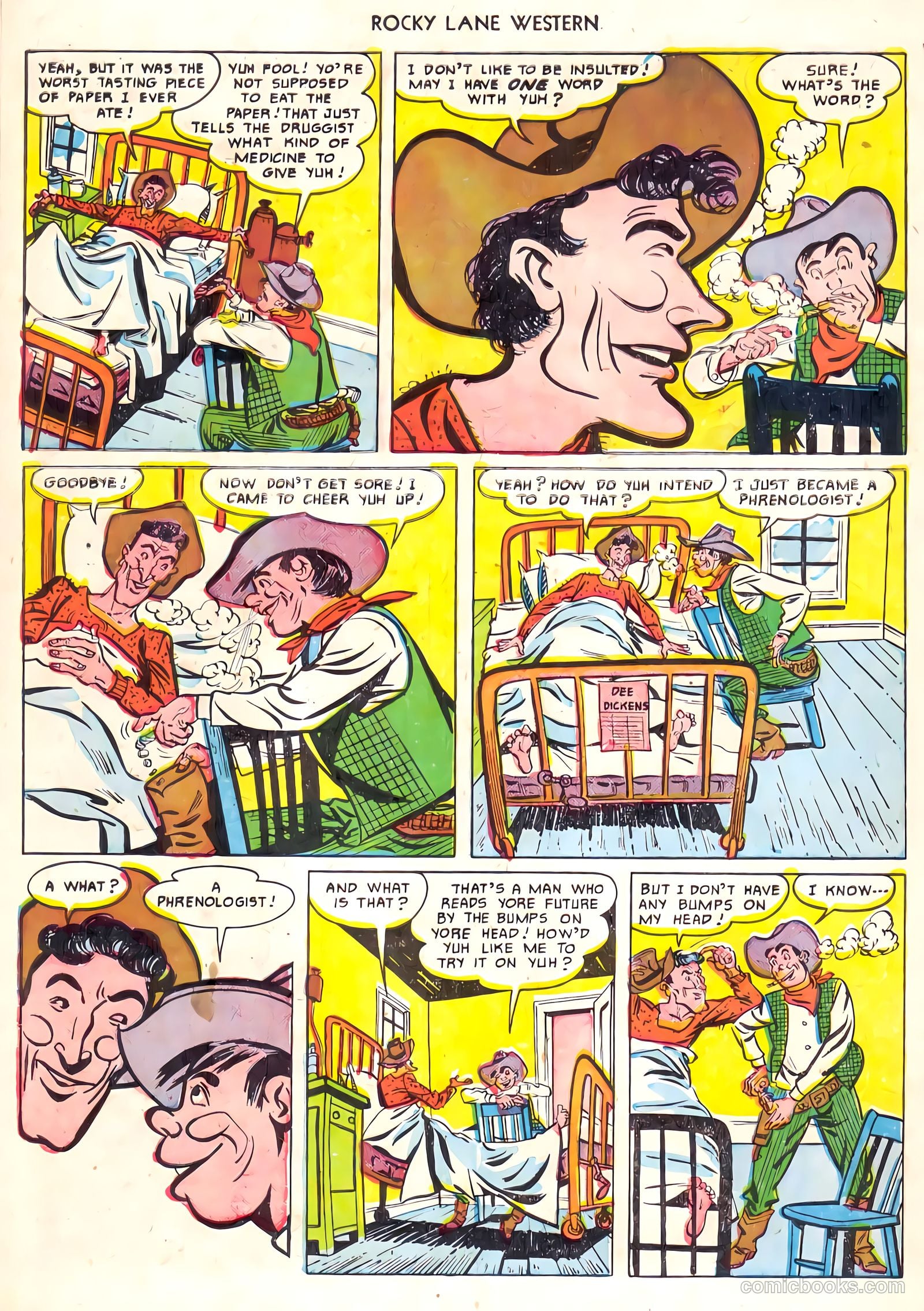 Rocky Lane Western #22 (1951) — page 29 of 33