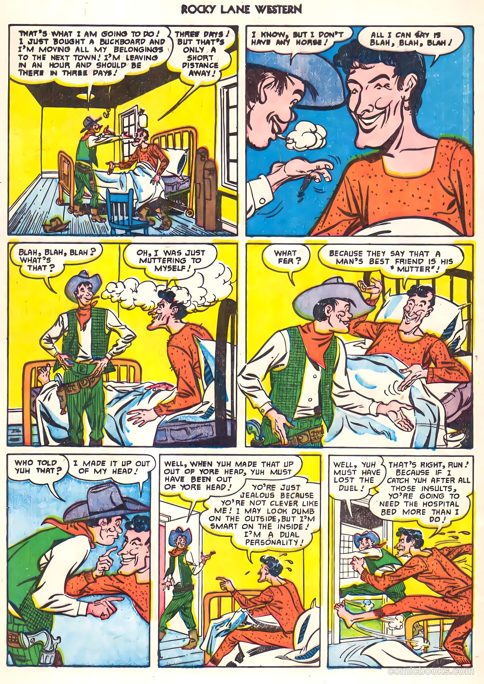 Rocky Lane Western #22 (1951) — page 31 of 33
