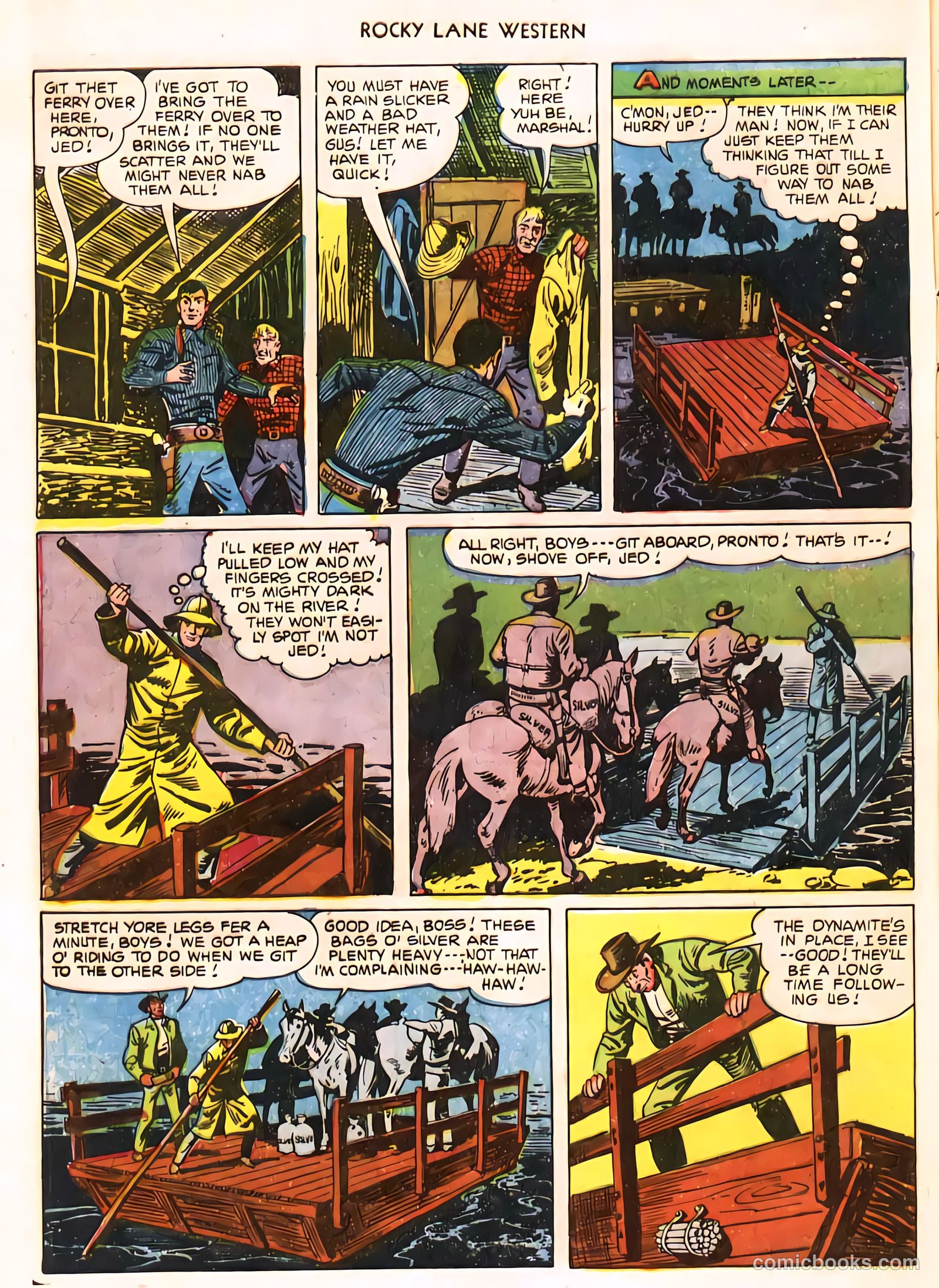 Rocky Lane Western #24 (1951) — page 7 of 48