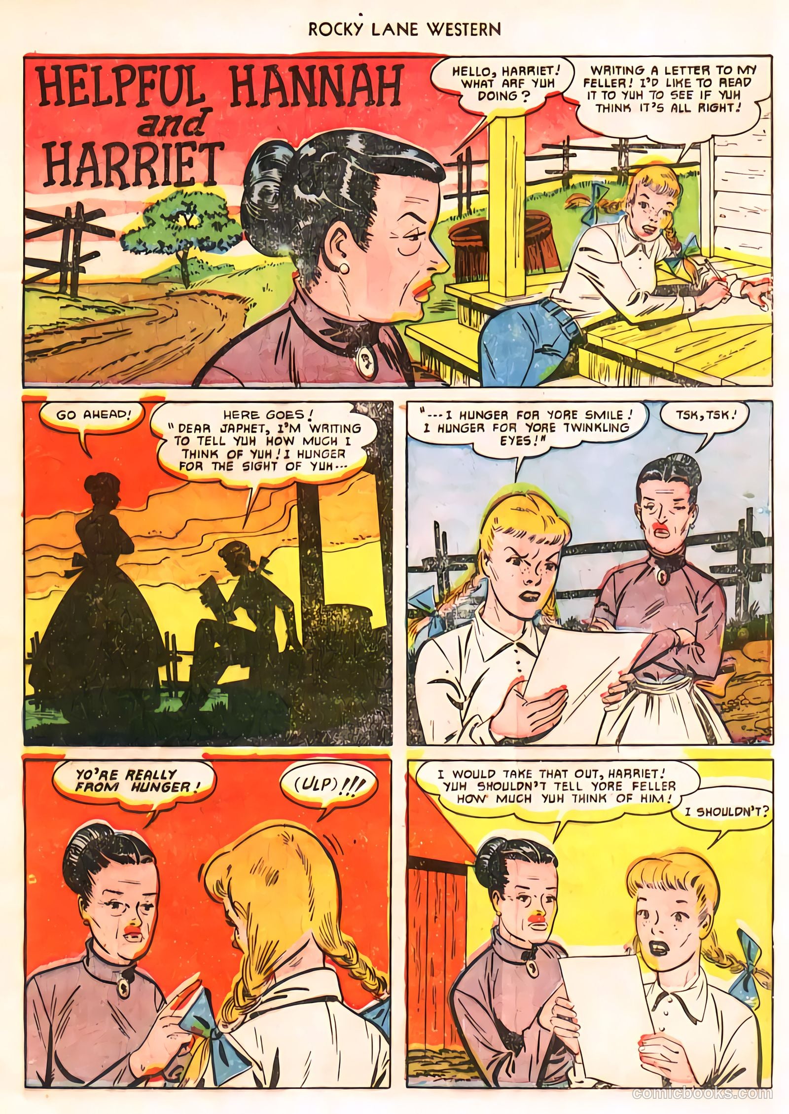 Rocky Lane Western #24 (1951) — page 12 of 48