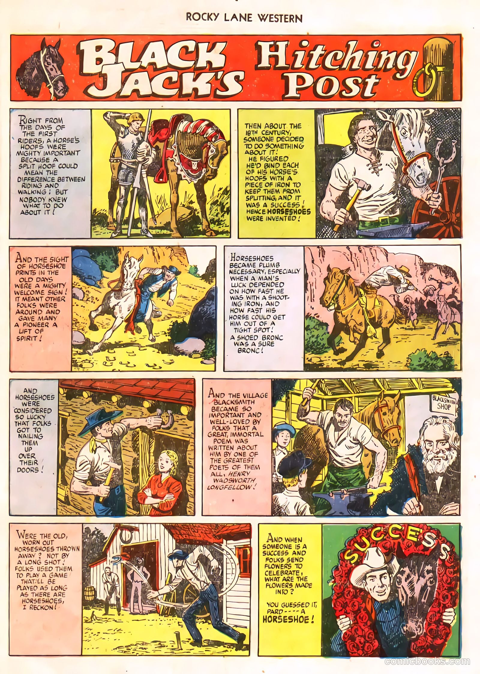 Rocky Lane Western #24 (1951) — page 33 of 48