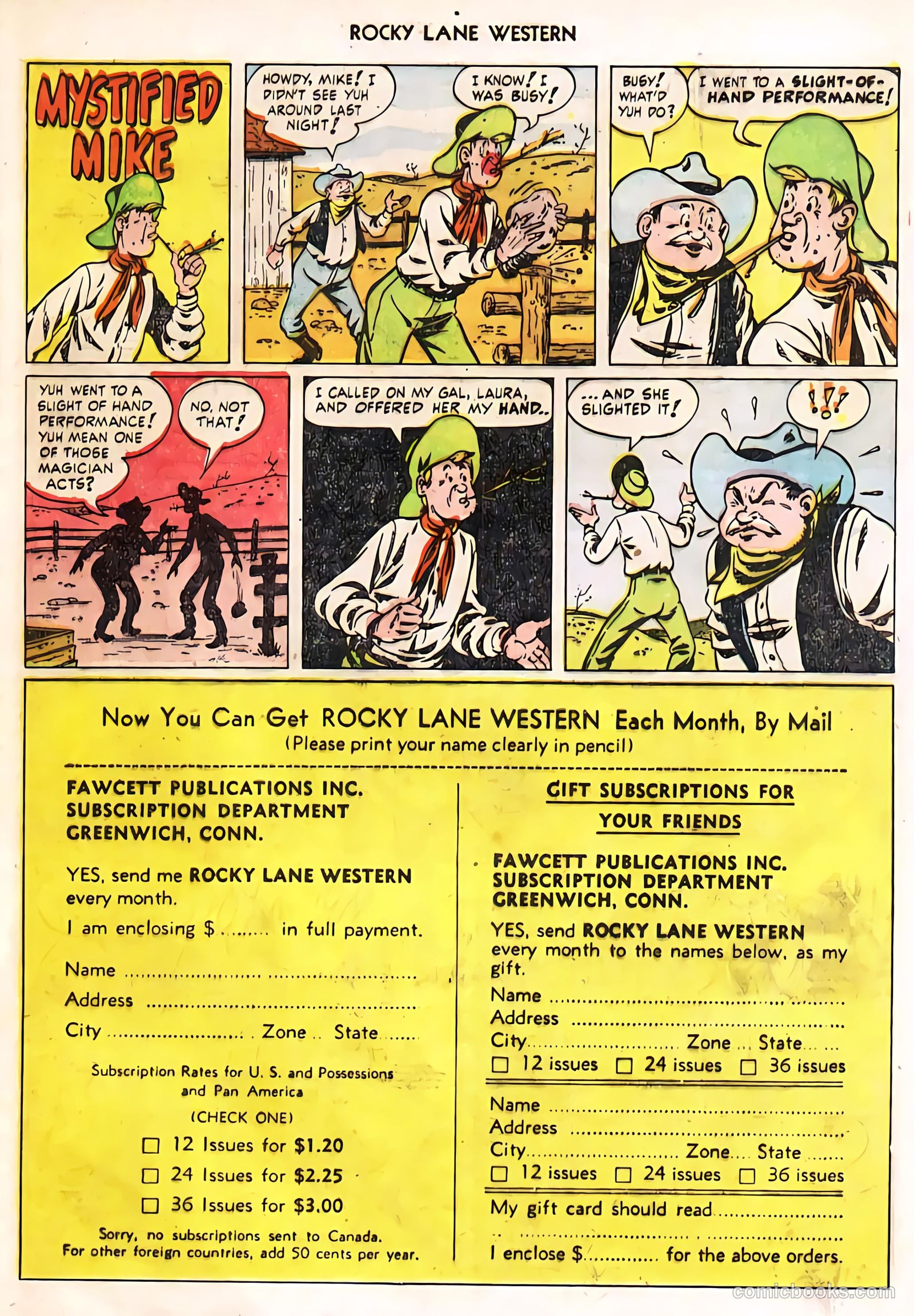 Rocky Lane Western #24 (1951) — page 35 of 48