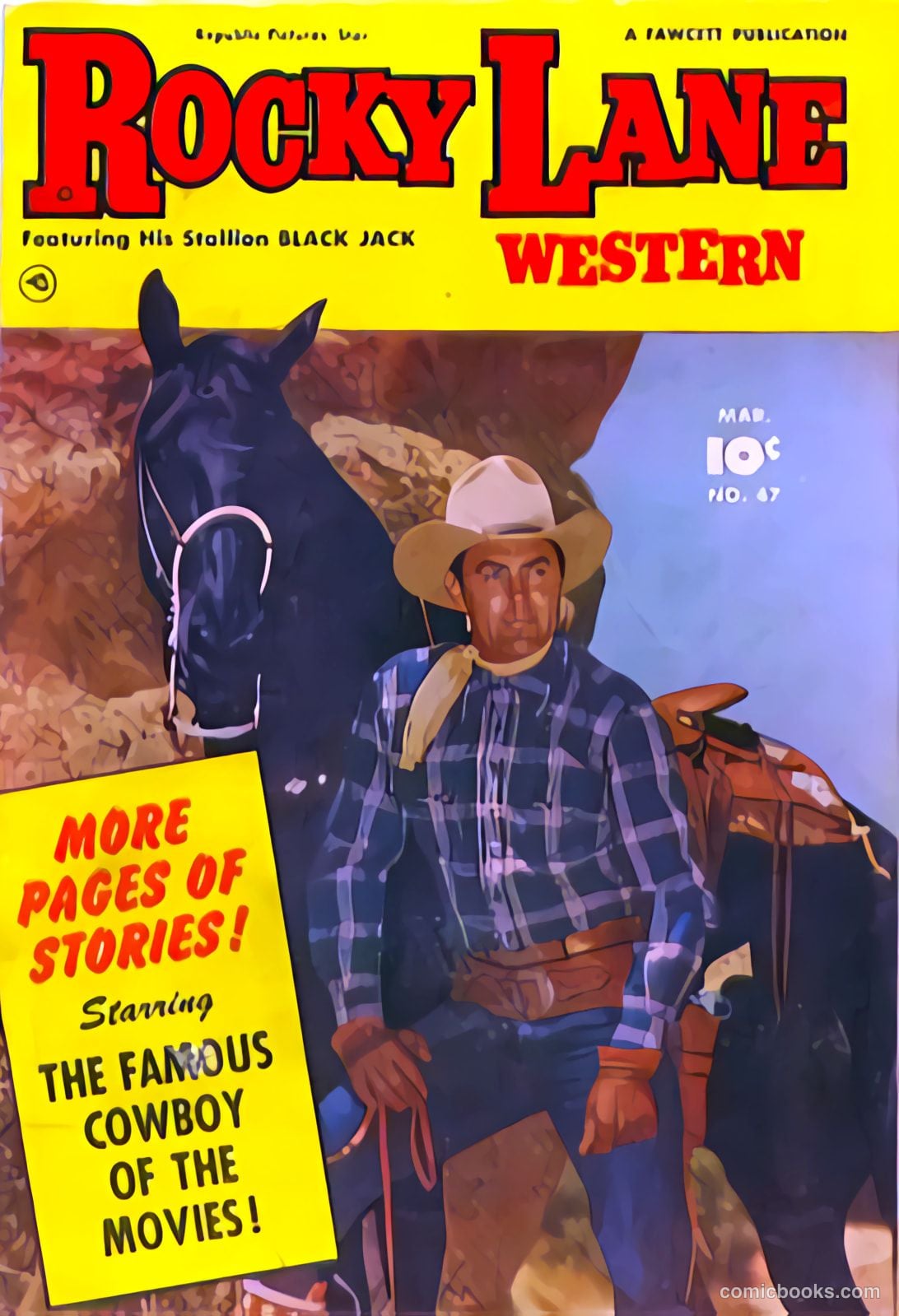 Rocky Lane Western #47 (1953) — page 1