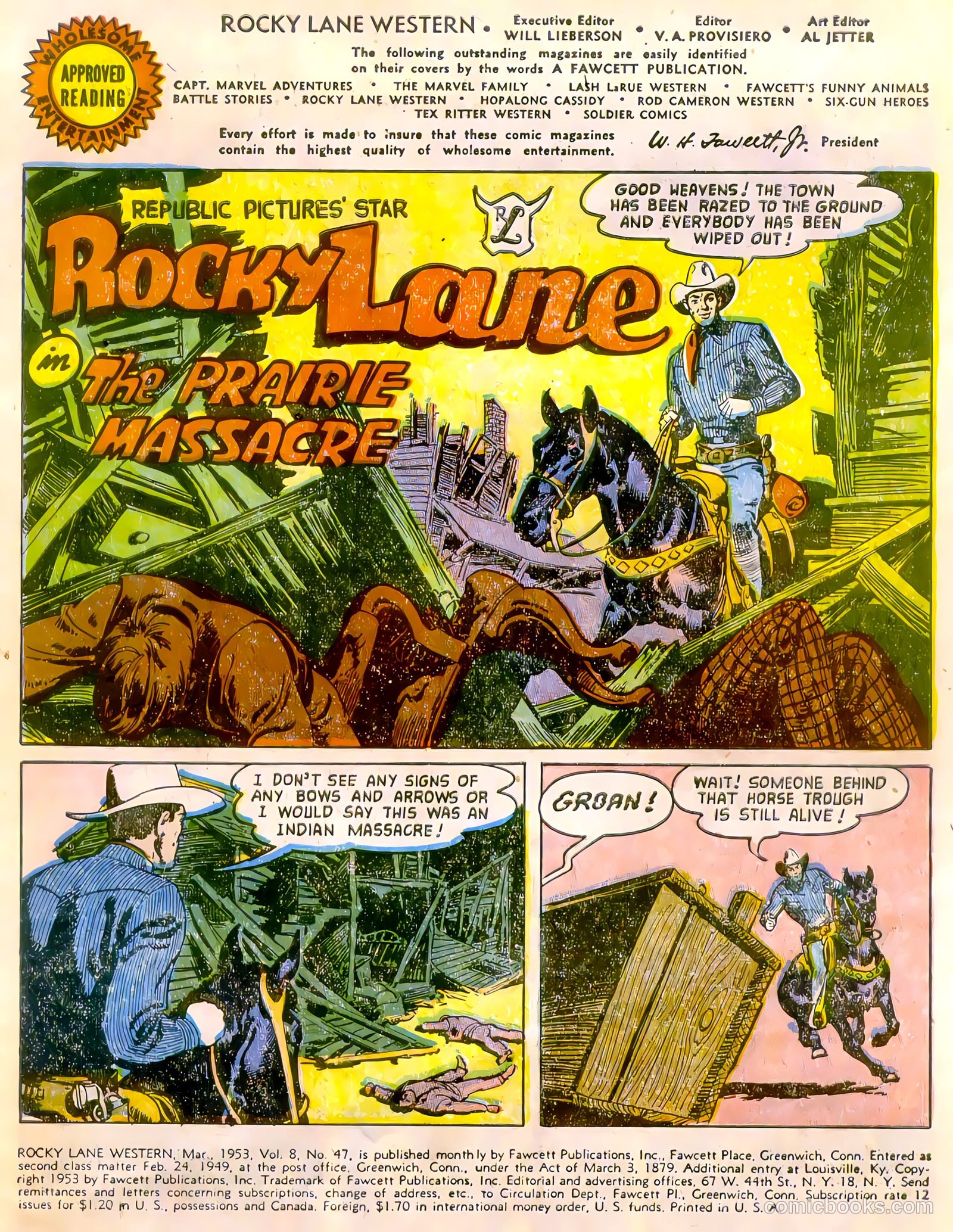 Rocky Lane Western #47 (1953) — page 2