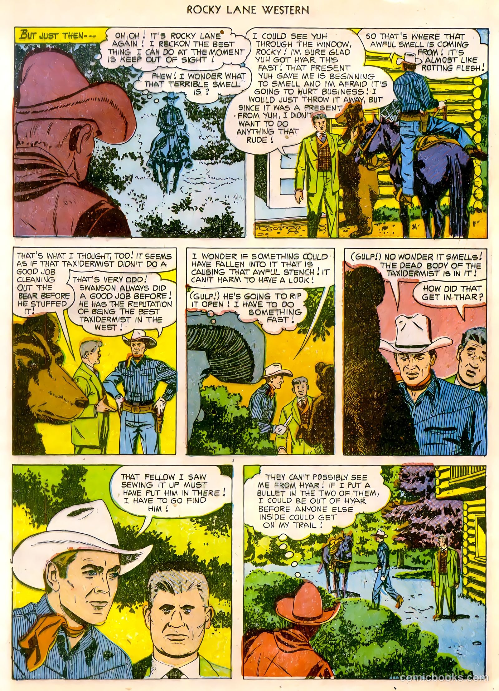 Rocky Lane Western #47 (1953) — page 15