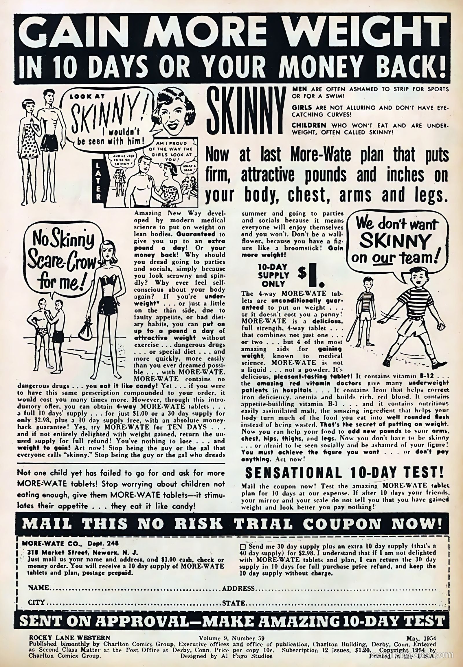 Rocky Lane Western #59 (1954) — page 2 of 36
