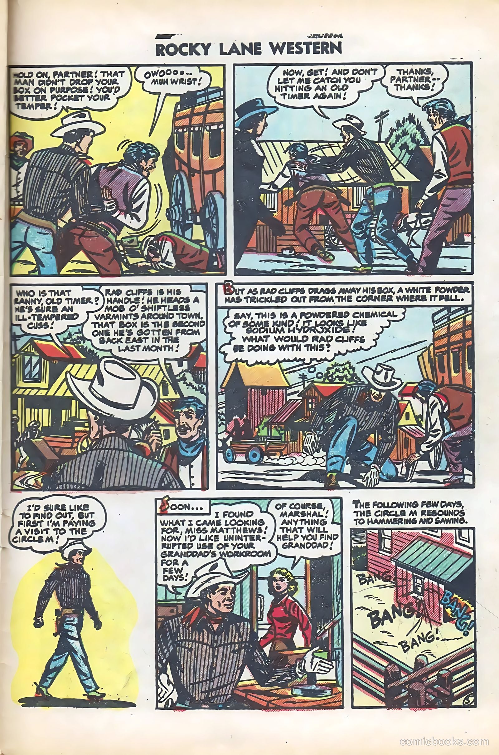 Rocky Lane Western #61 (1951) — page 29 of 36