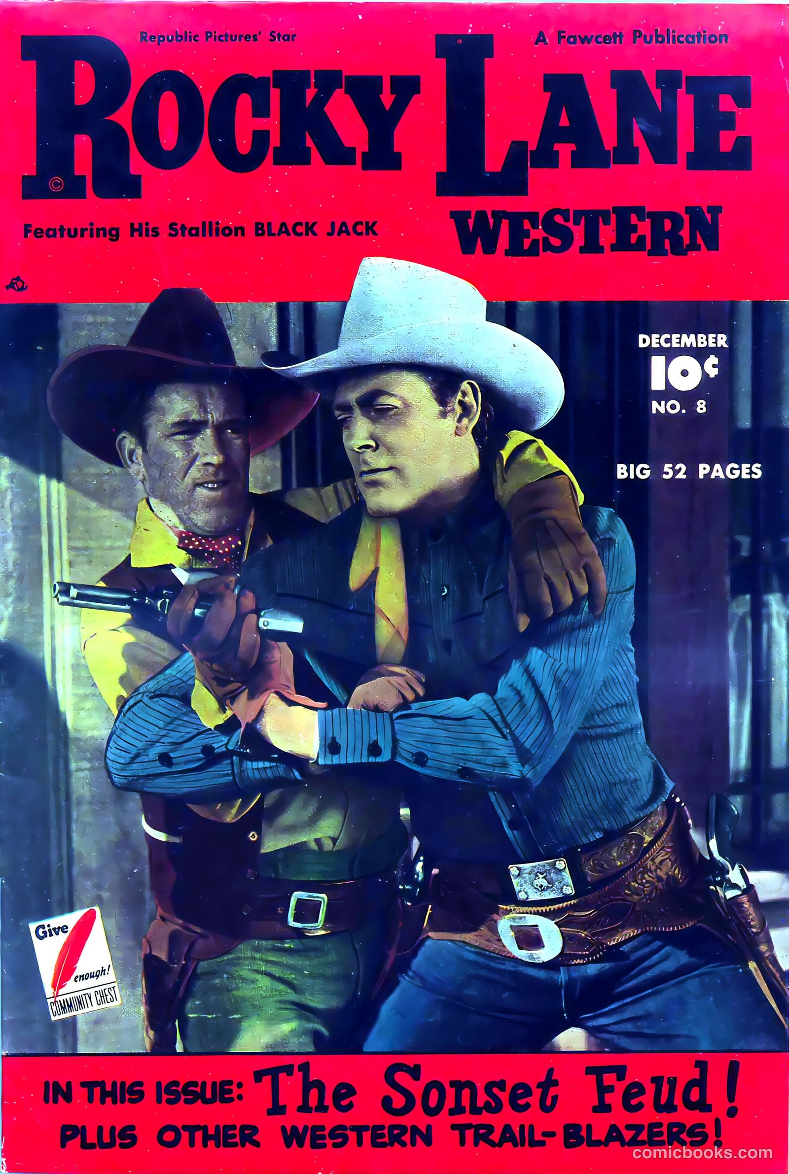 Rocky Lane Western #8