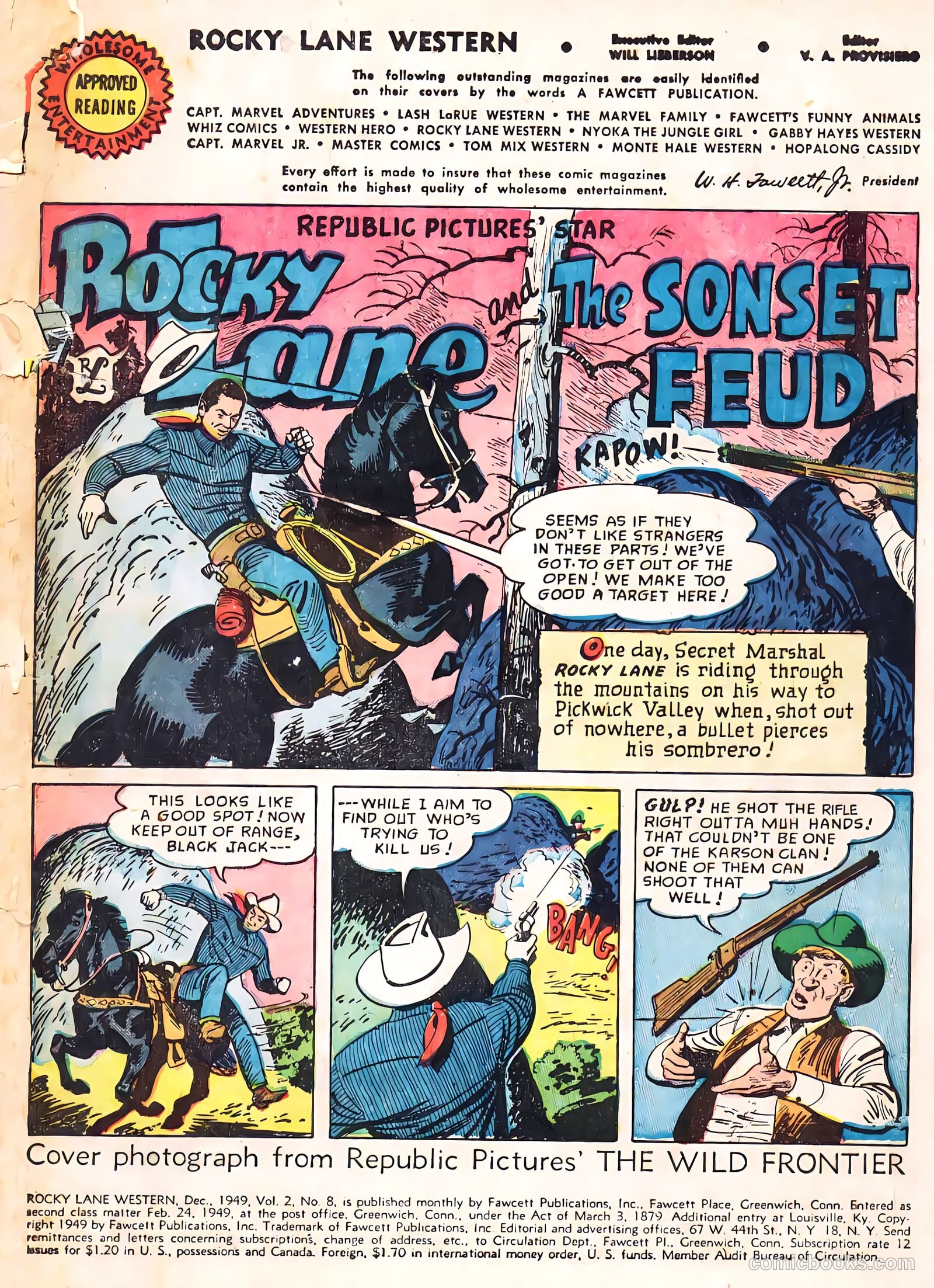 Rocky Lane Western #8 (1949) — page 2 of 50