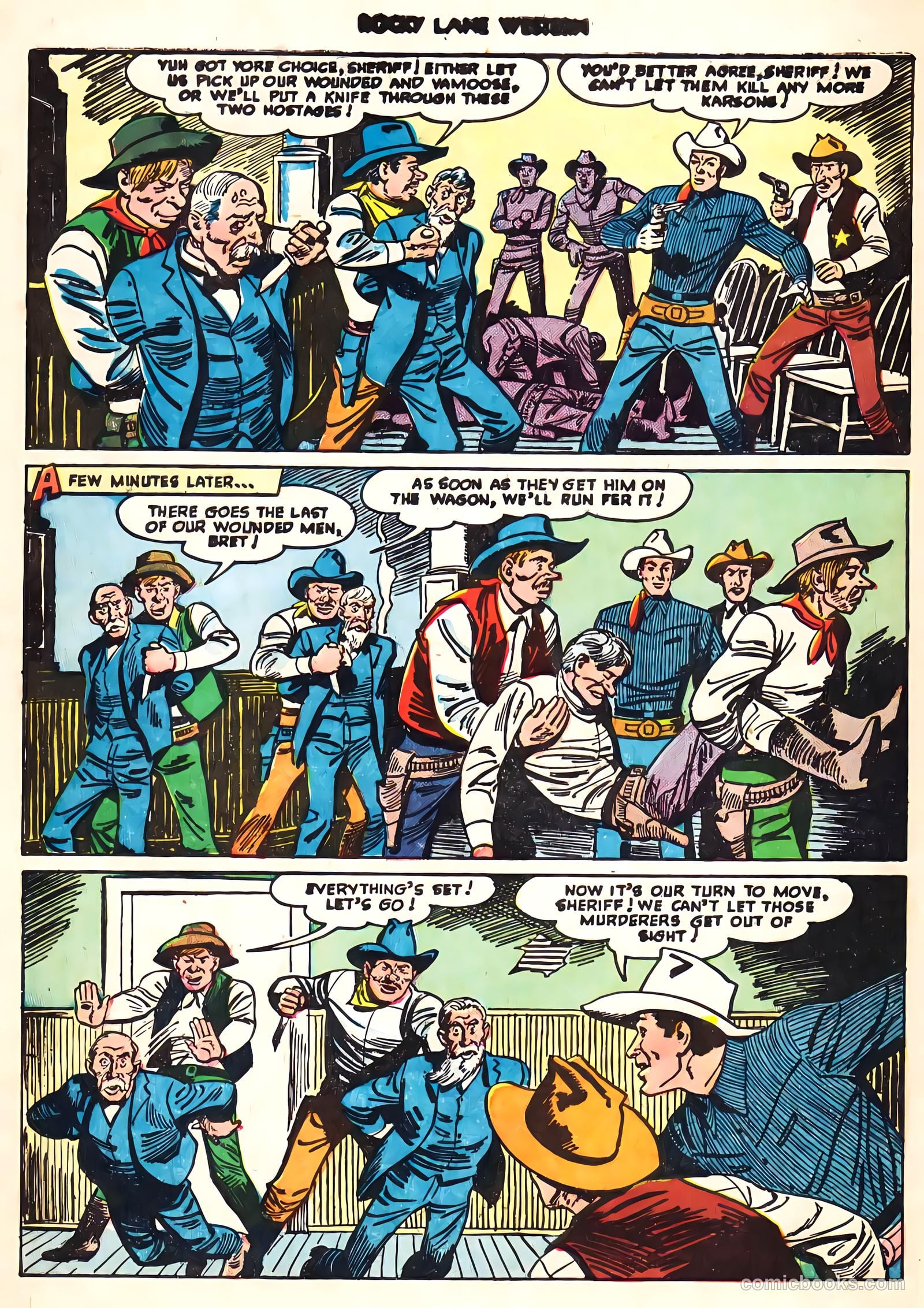 Rocky Lane Western #8 (1949) — page 5 of 50