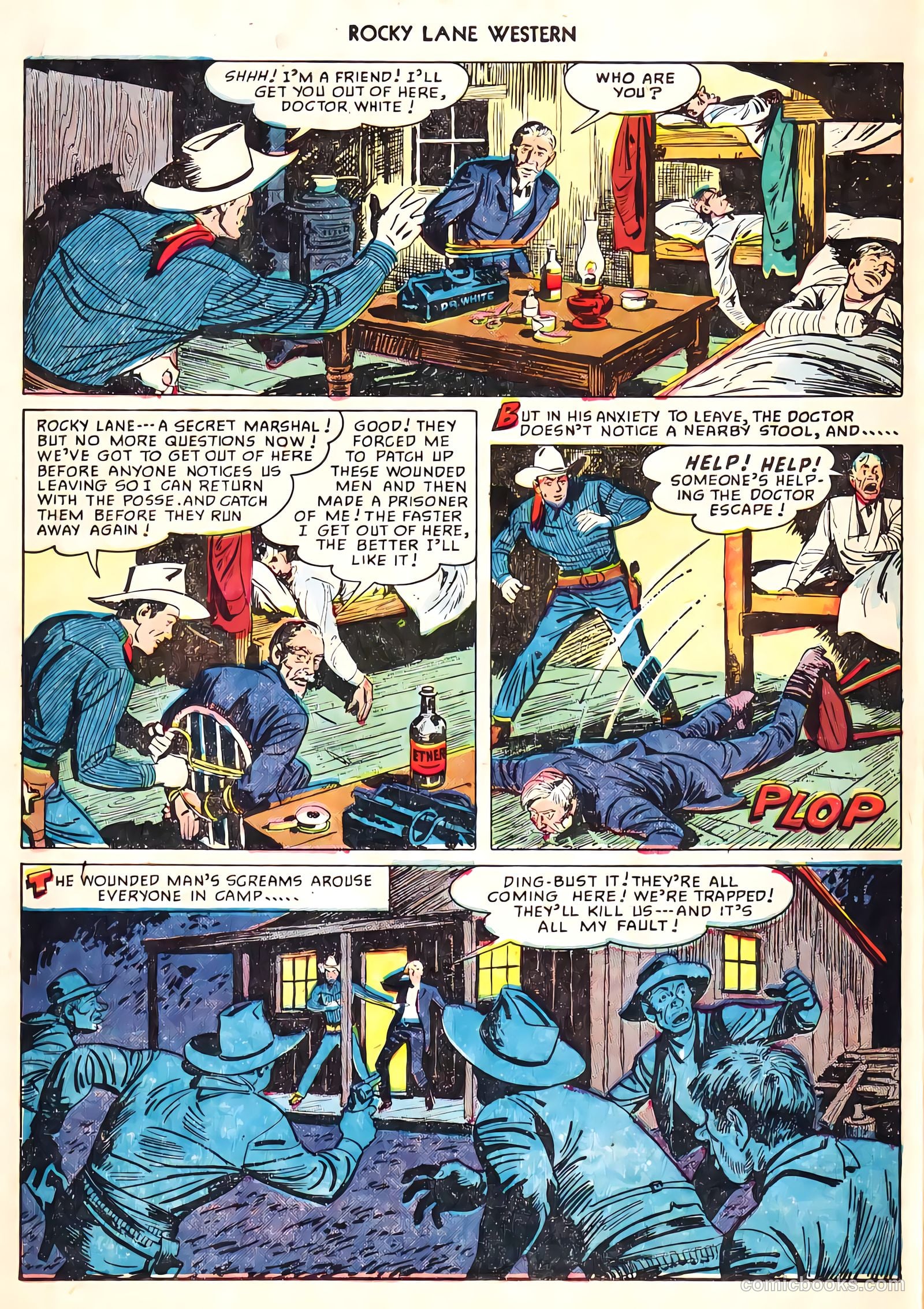Rocky Lane Western #8 (1949) — page 9 of 50