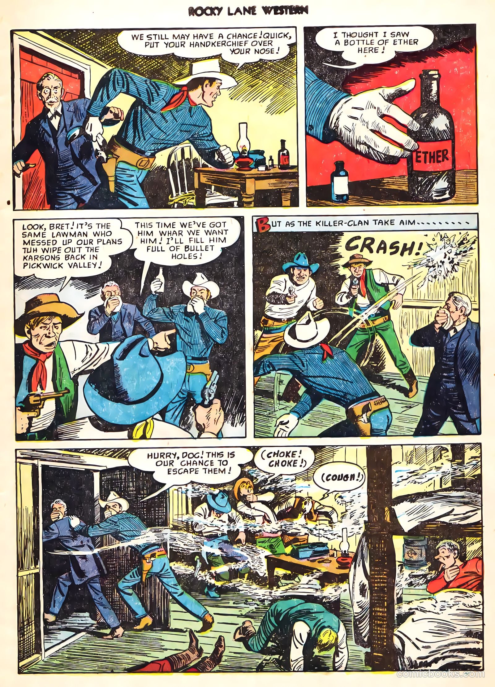 Rocky Lane Western #8 (1949) — page 10 of 50