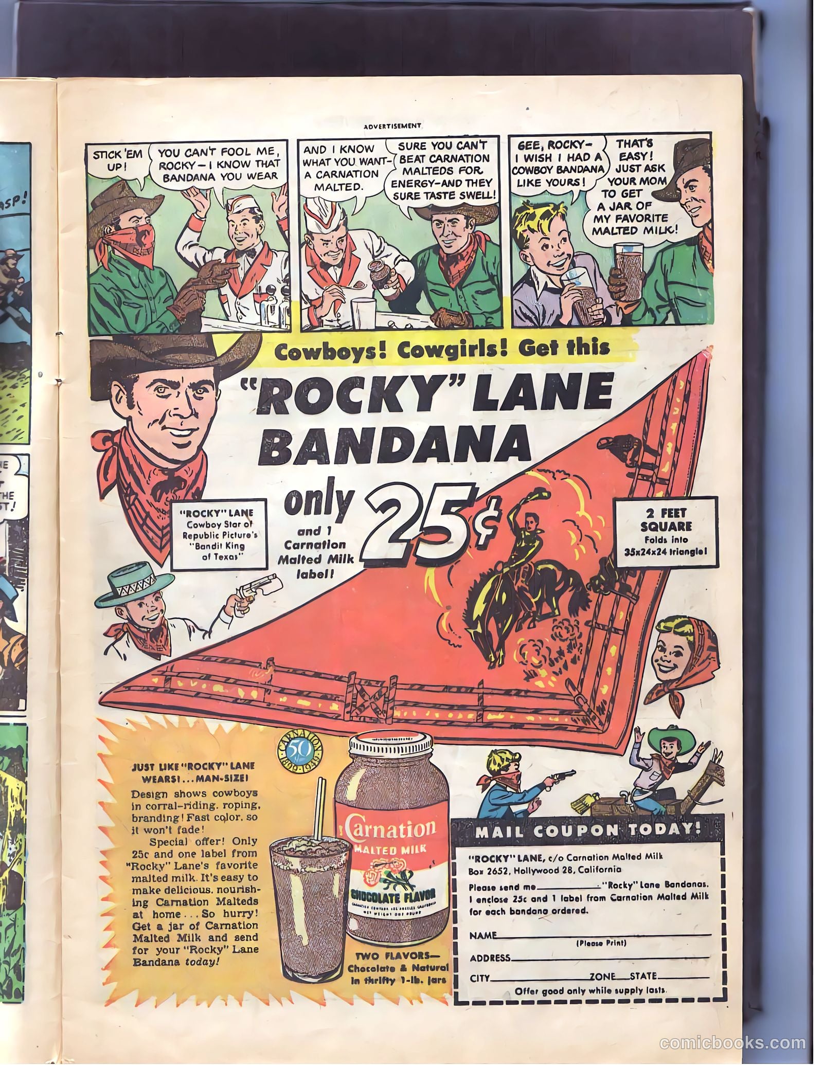 Rocky Lane Western #8 (1949) — page 12 of 50