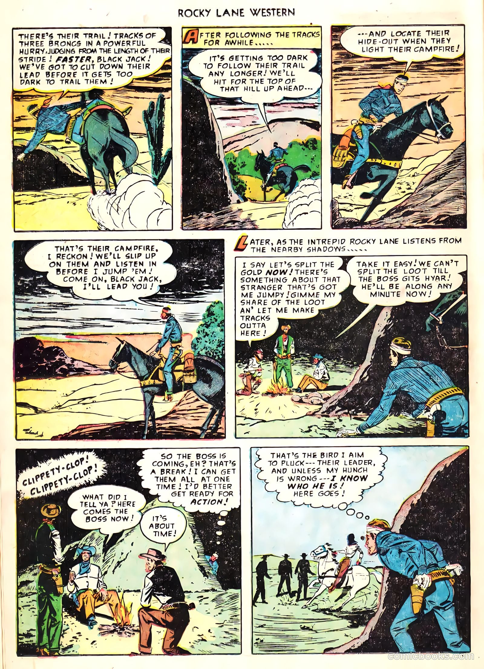 Rocky Lane Western #8 (1949) — page 29 of 50