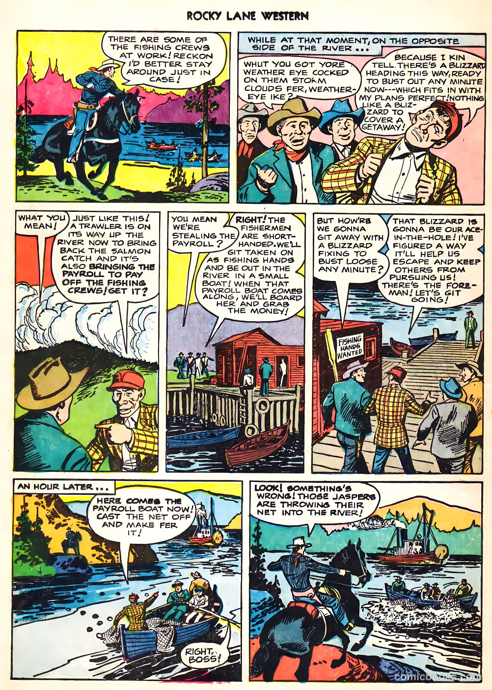Rocky Lane Western #8 (1949) — page 41 of 50