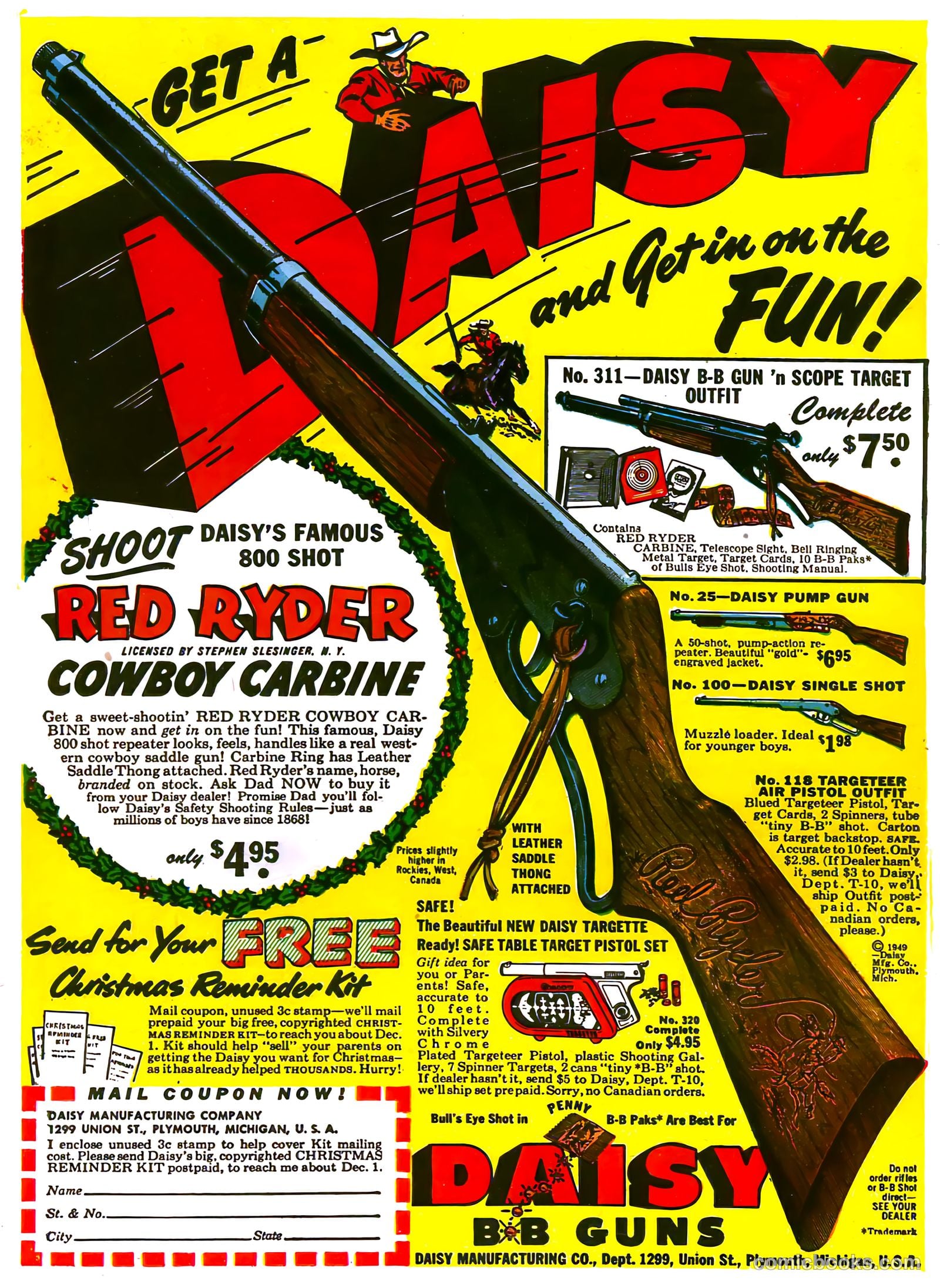 Rocky Lane Western #8 (1949) — page 50 of 50