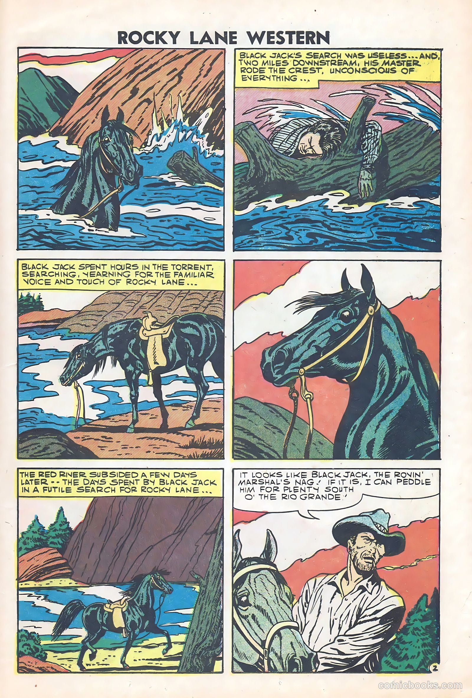 Rocky Lane Western #84 (1959) — page 12 of 35