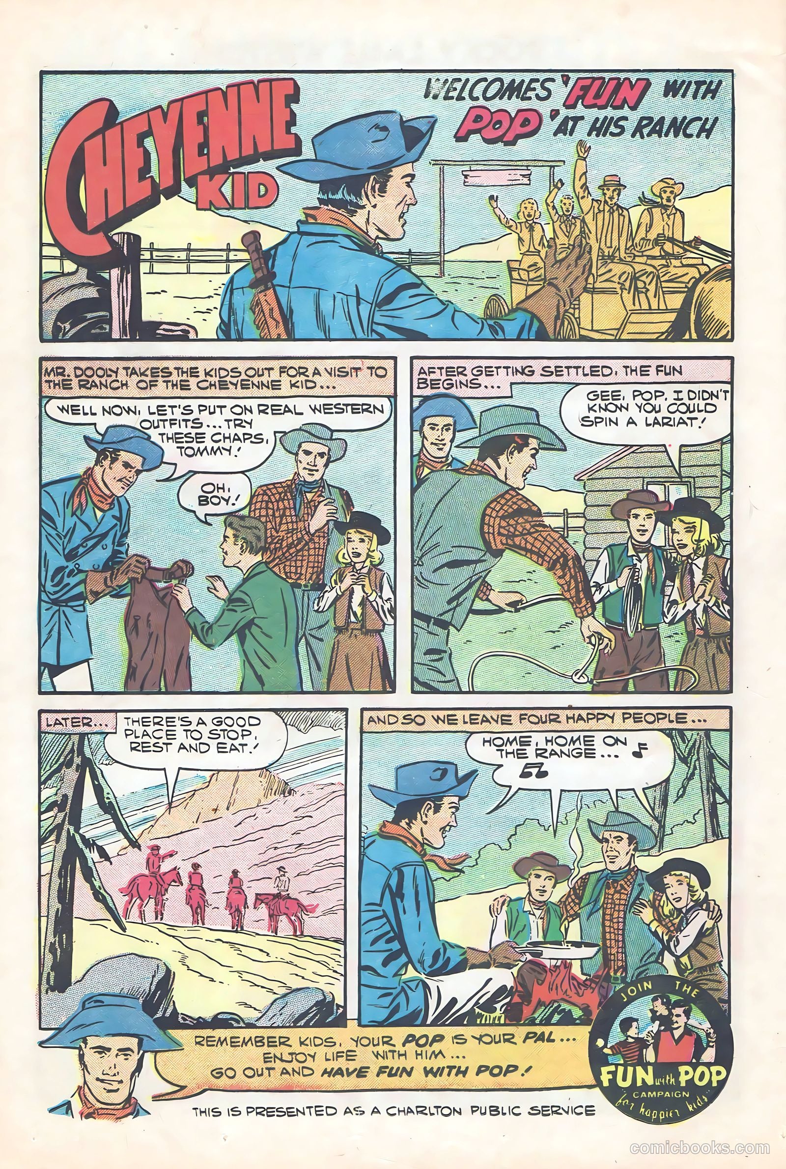 Rocky Lane Western #84 (1959) — page 23 of 35