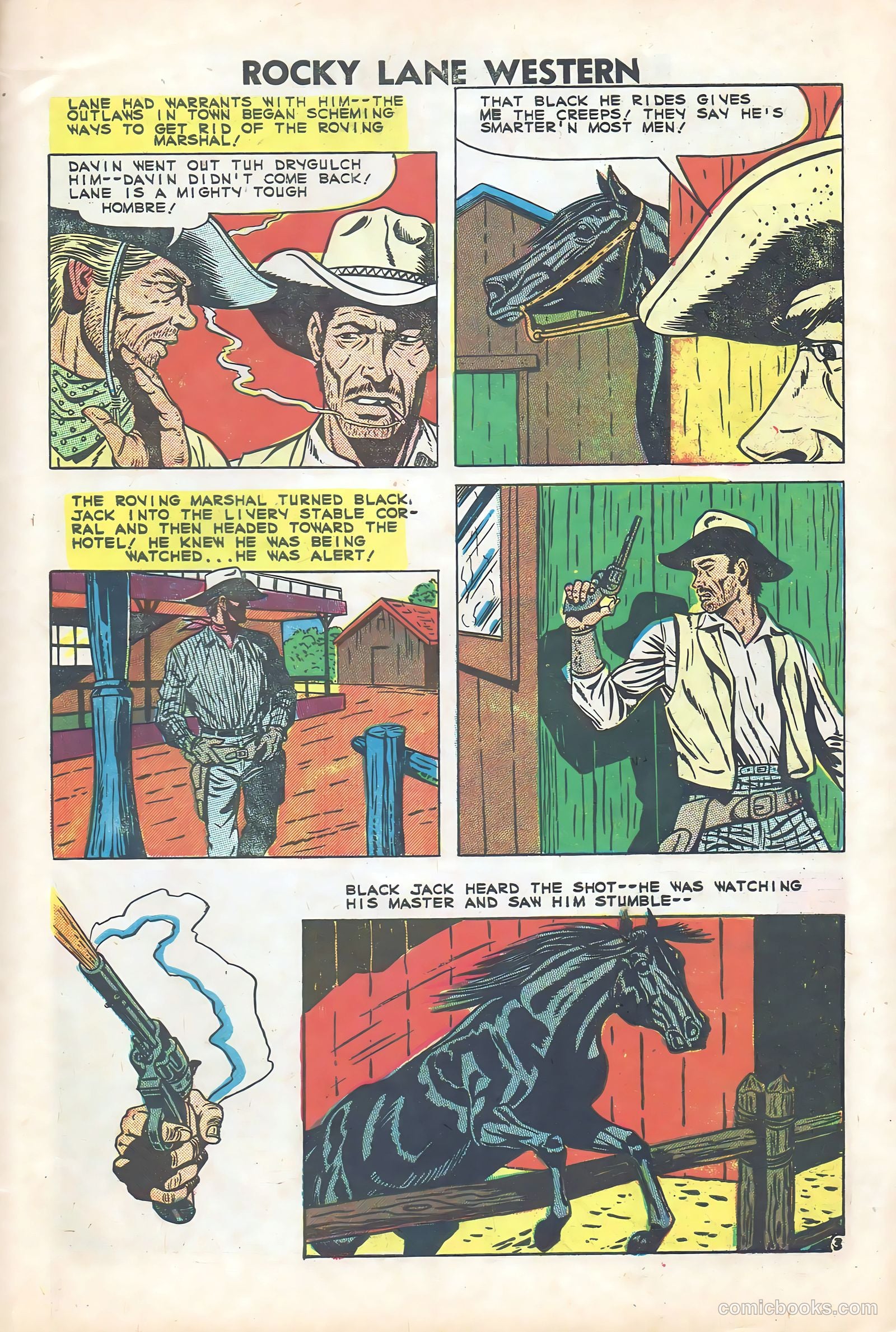 Rocky Lane Western #84 (1959) — page 26 of 35