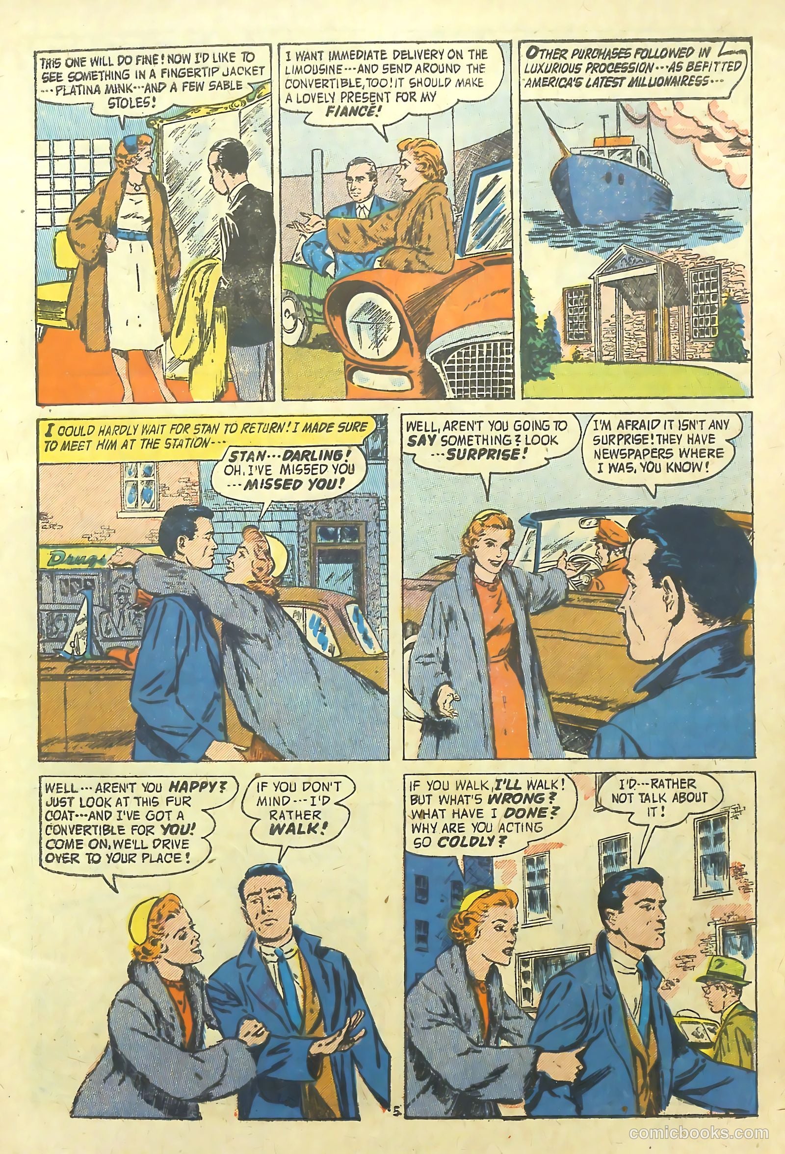 Romantic Adventure Library #68 (1962) — page 7 of 36