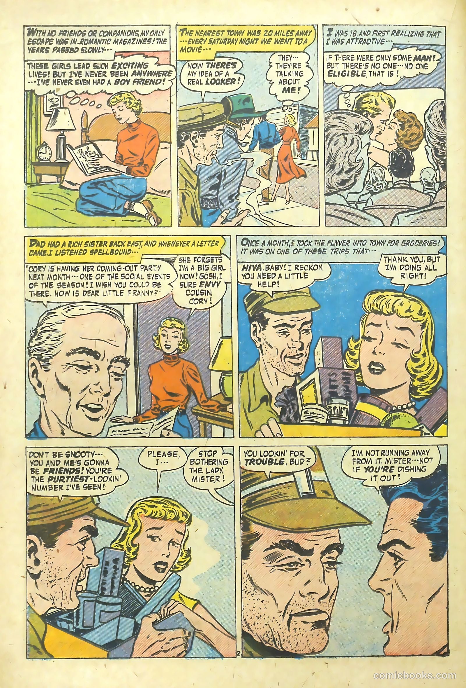 Romantic Adventure Library #68 (1962) — page 18 of 36