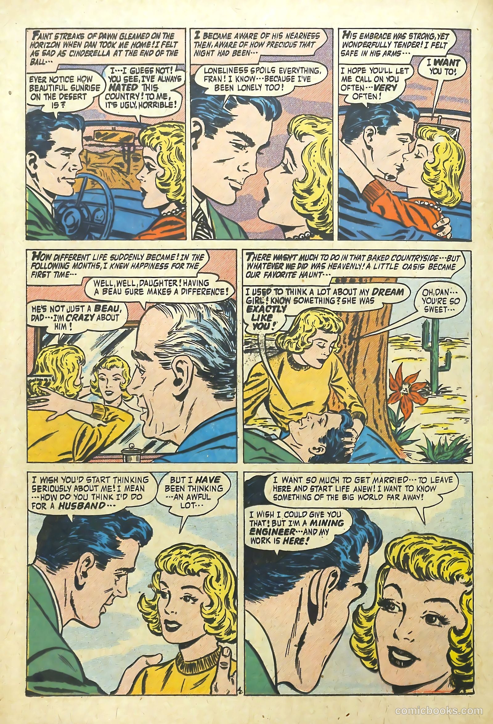 Romantic Adventure Library #68 (1962) — page 20 of 36