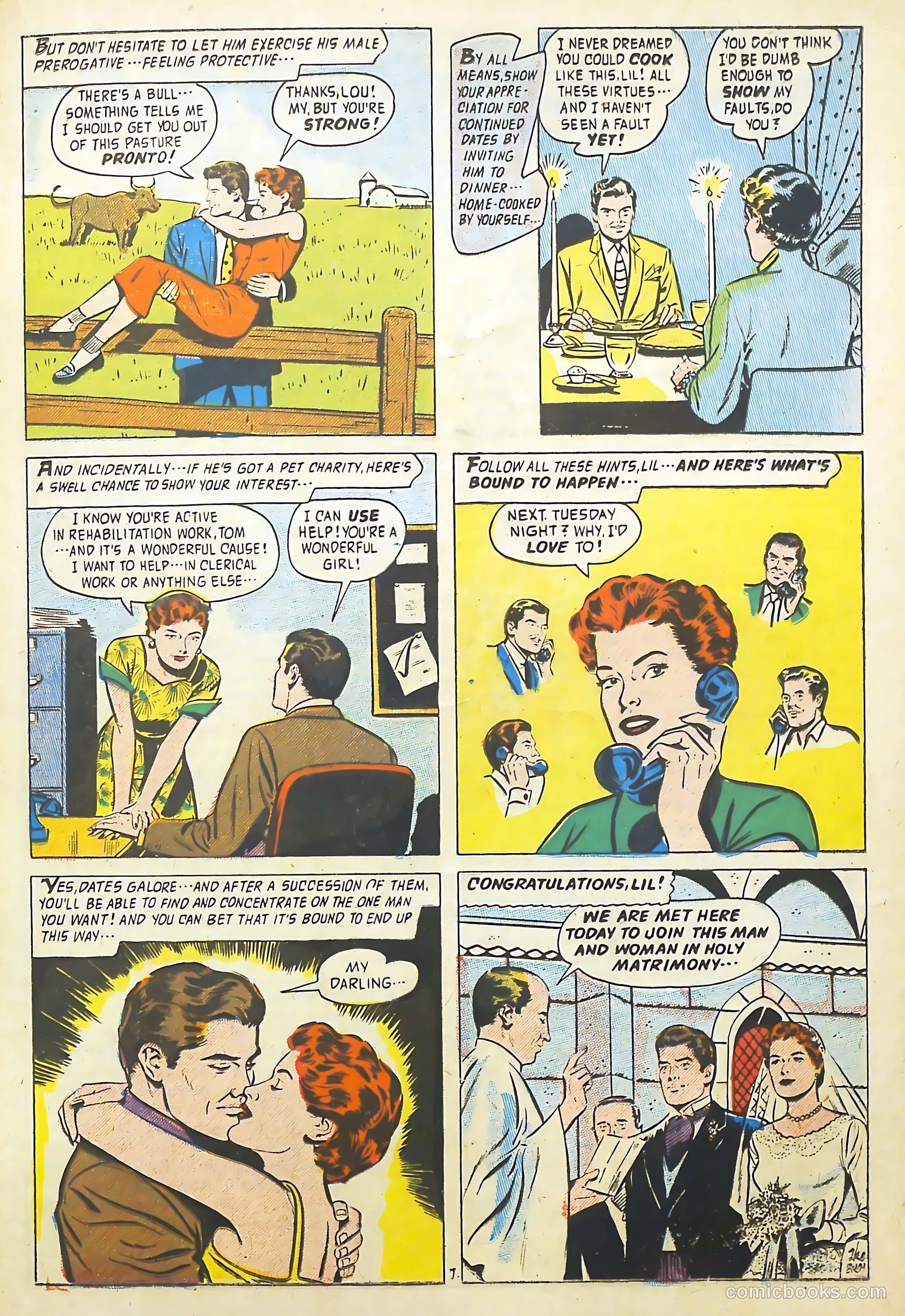 Romantic Adventure Library #69 (1962) — page 21 of 36