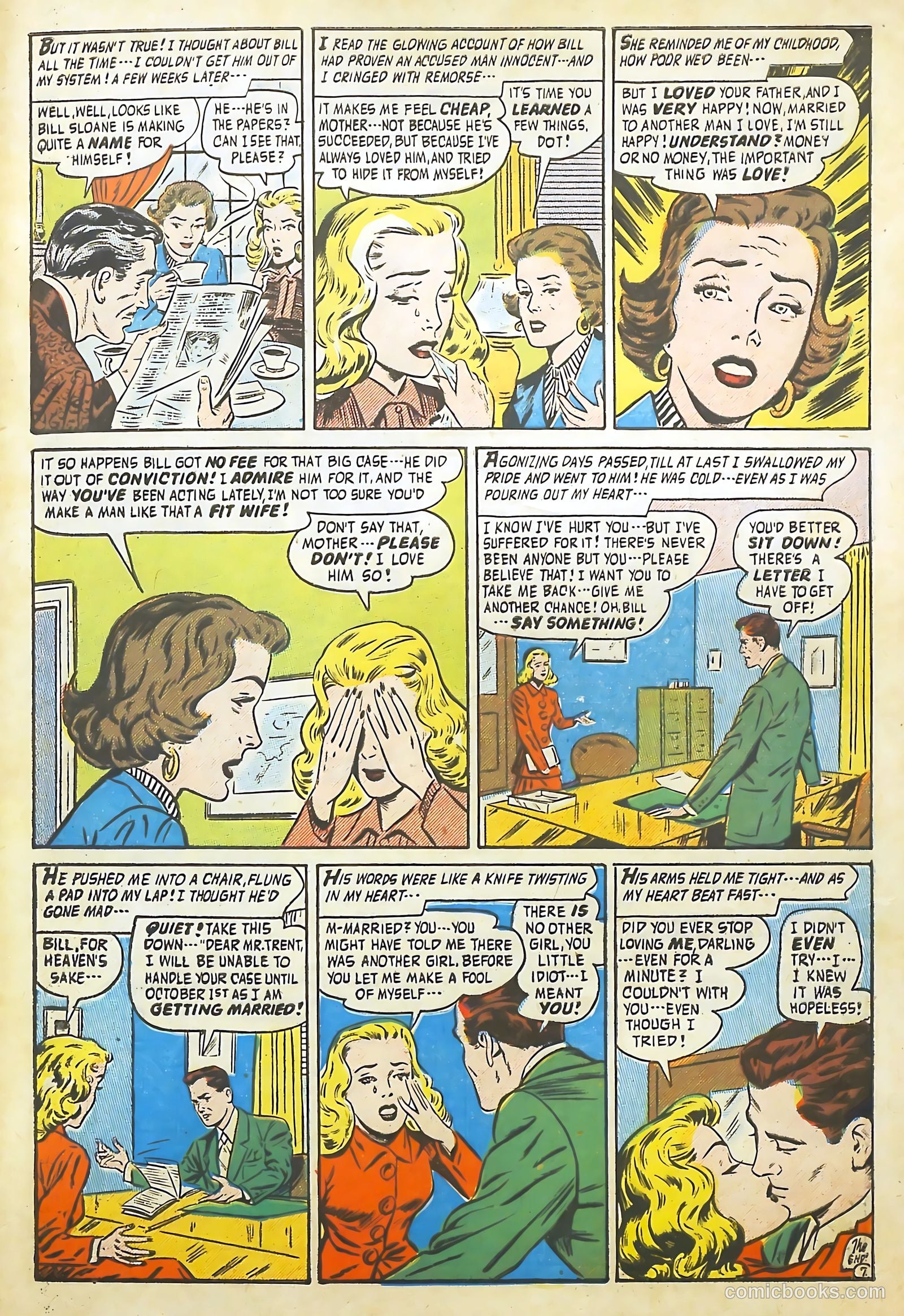 Romantic Adventure Library #69 (1962) — page 33 of 36