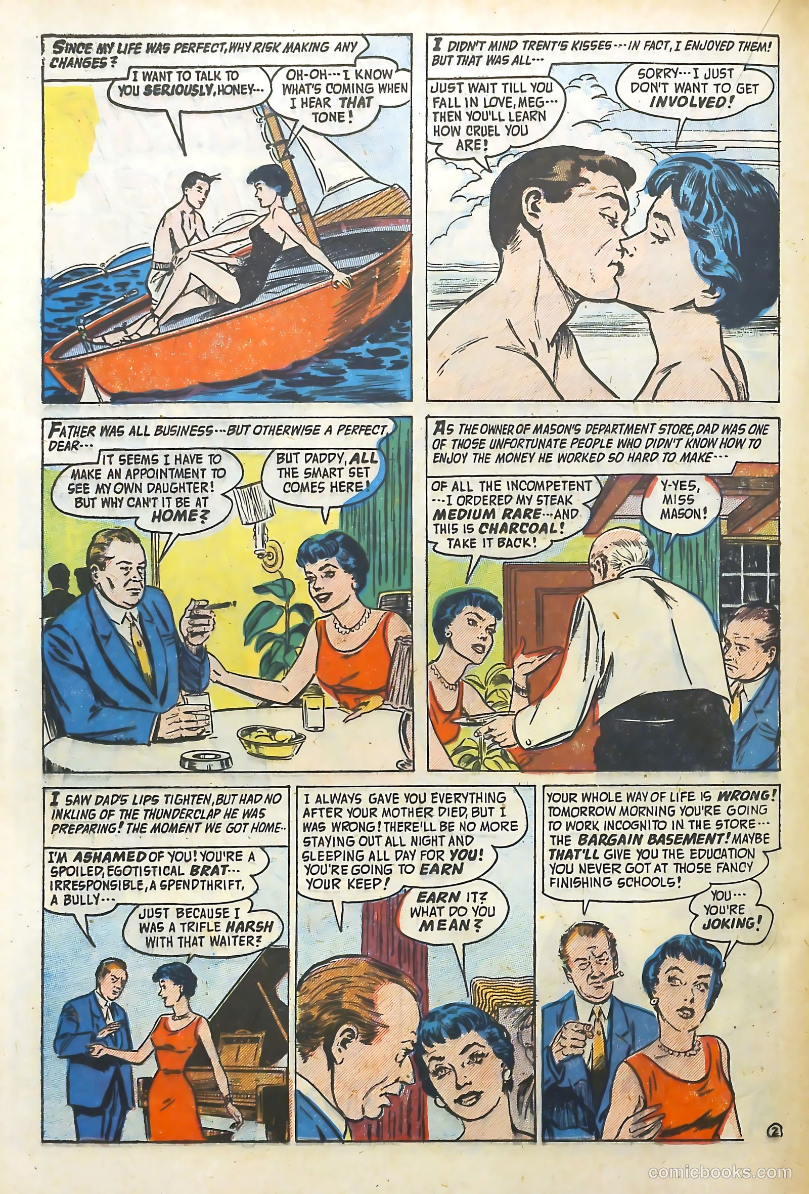 Romantic Adventure Library #72 (1963) — page 20 of 36