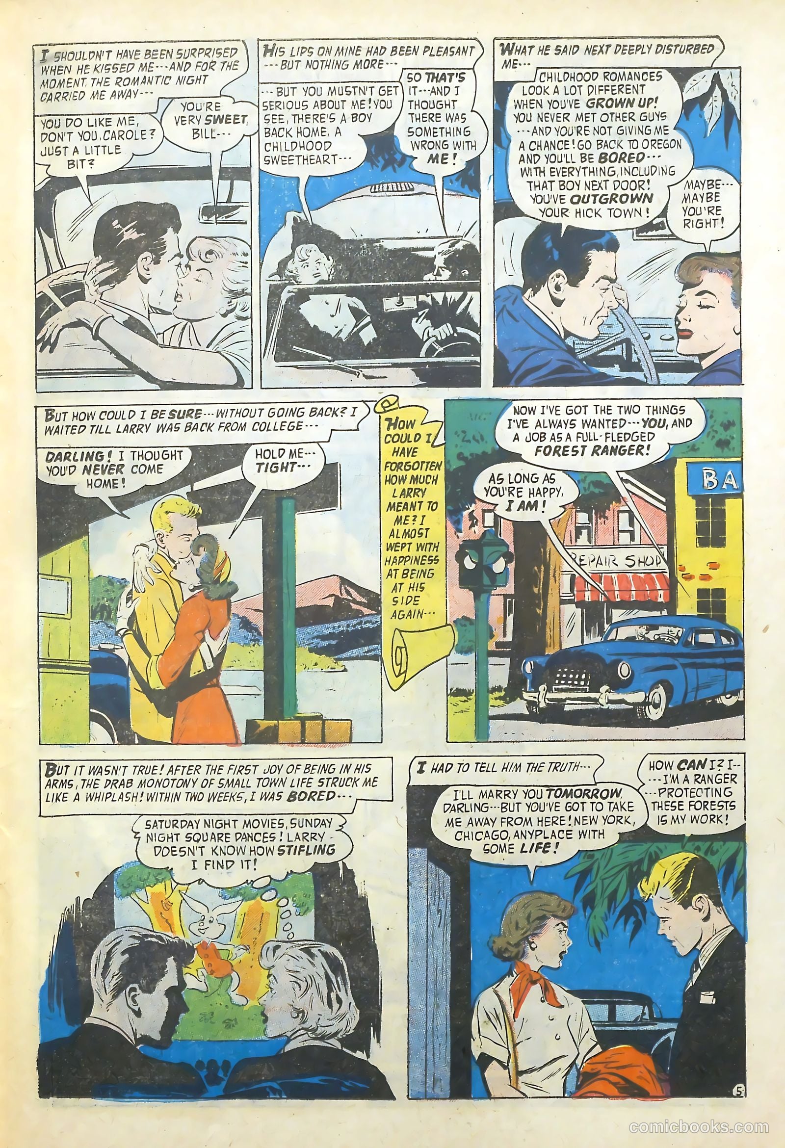 Romantic Adventure Library #73 (1963) — page 19 of 37