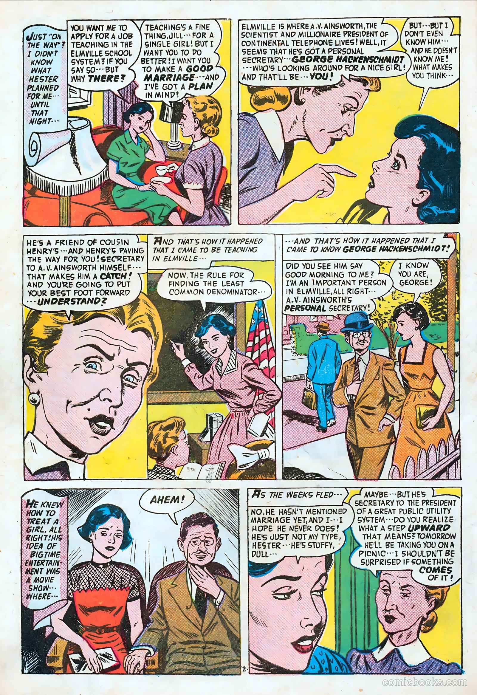 Romantic Adventure Library #75 (1963) — page 4 of 36