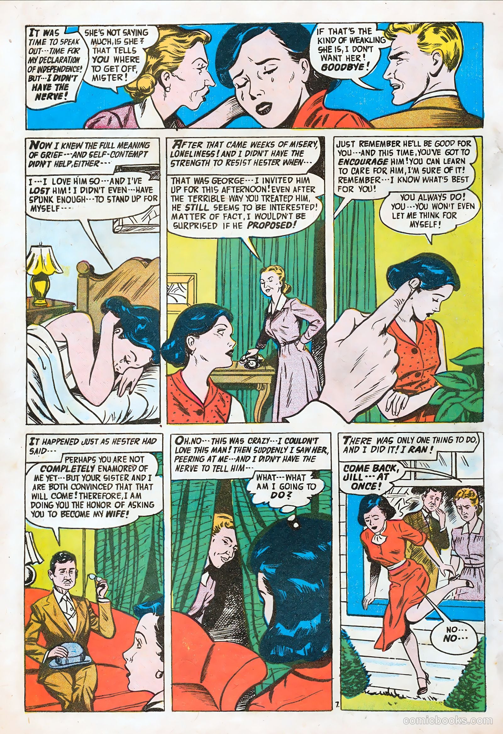 Romantic Adventure Library #75 (1963) — page 10 of 36