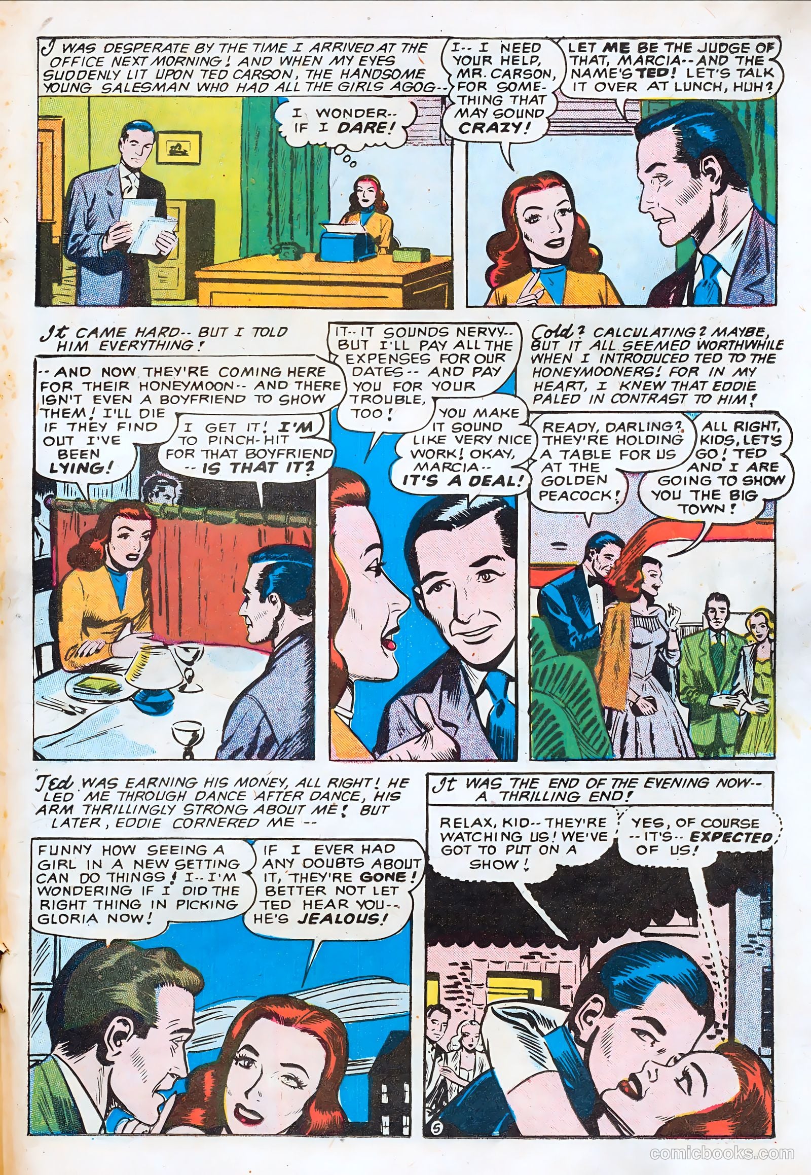 Romantic Adventure Library #75 (1963) — page 19 of 36