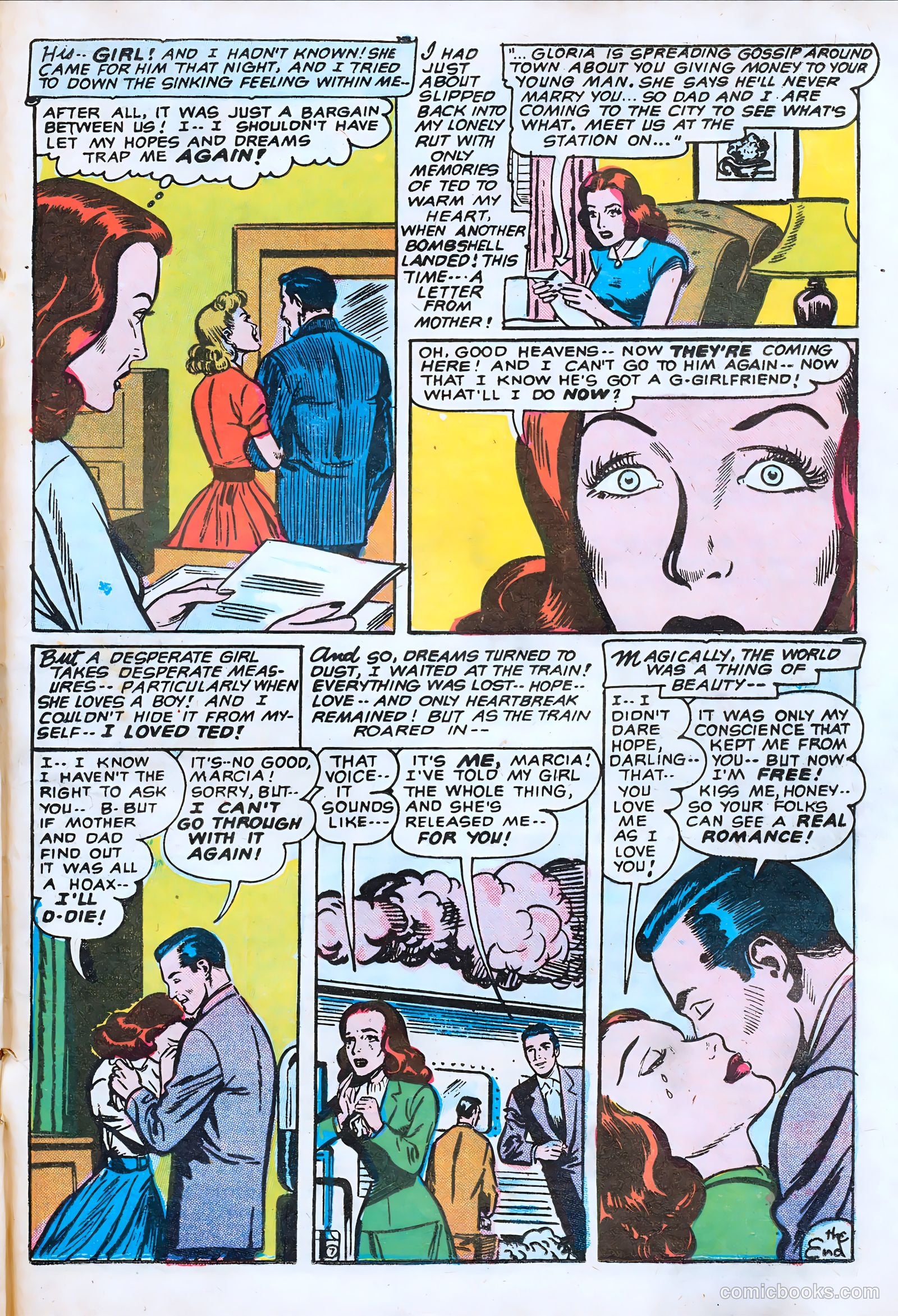 Romantic Adventure Library #75 (1963) — page 21 of 36