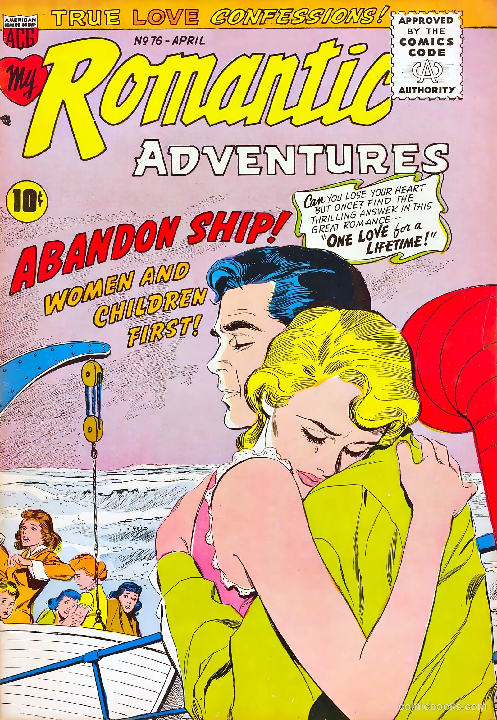 Romantic Adventure Library #76 cover