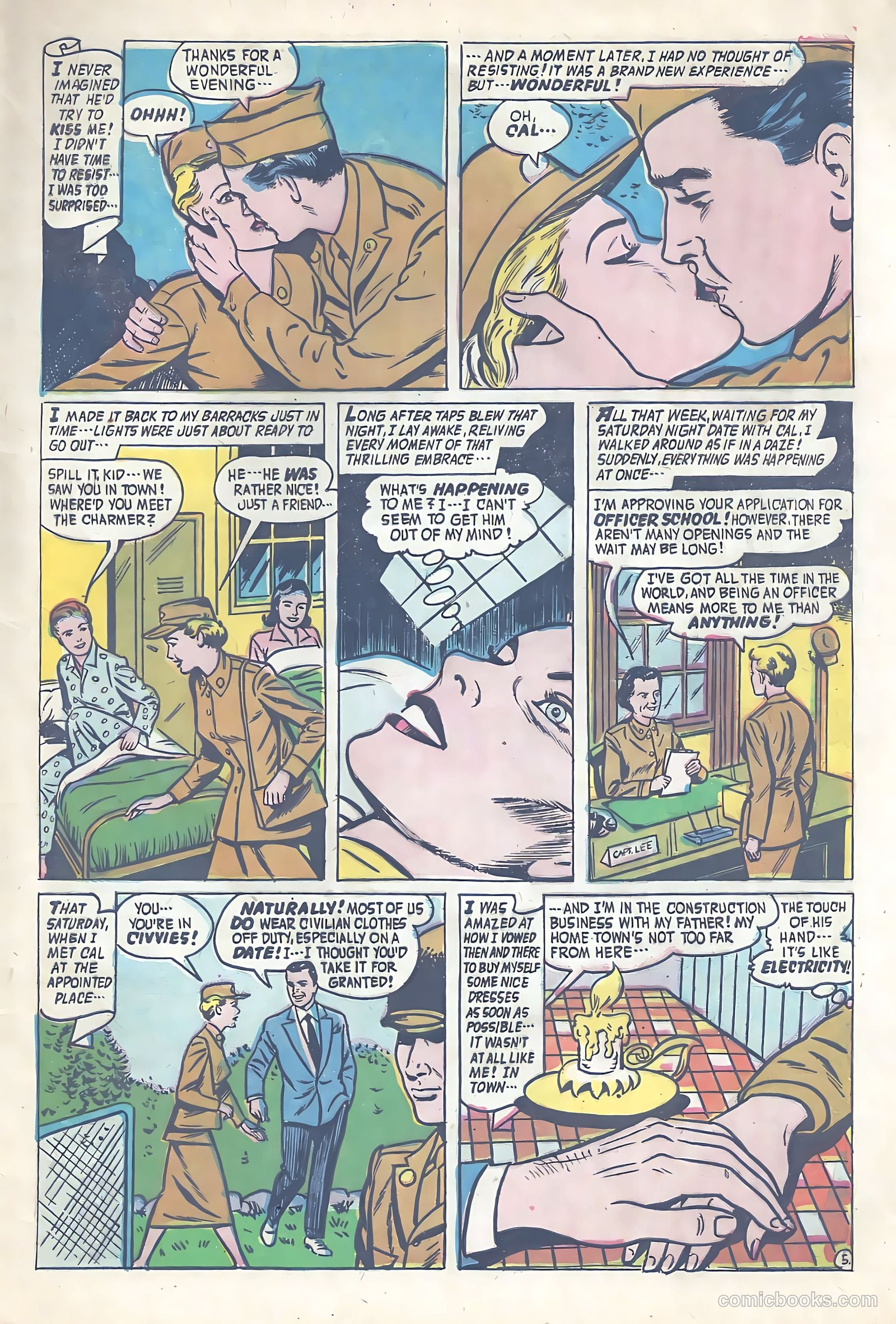 Romantic Adventure Library #77 (1963) — page 7 of 36