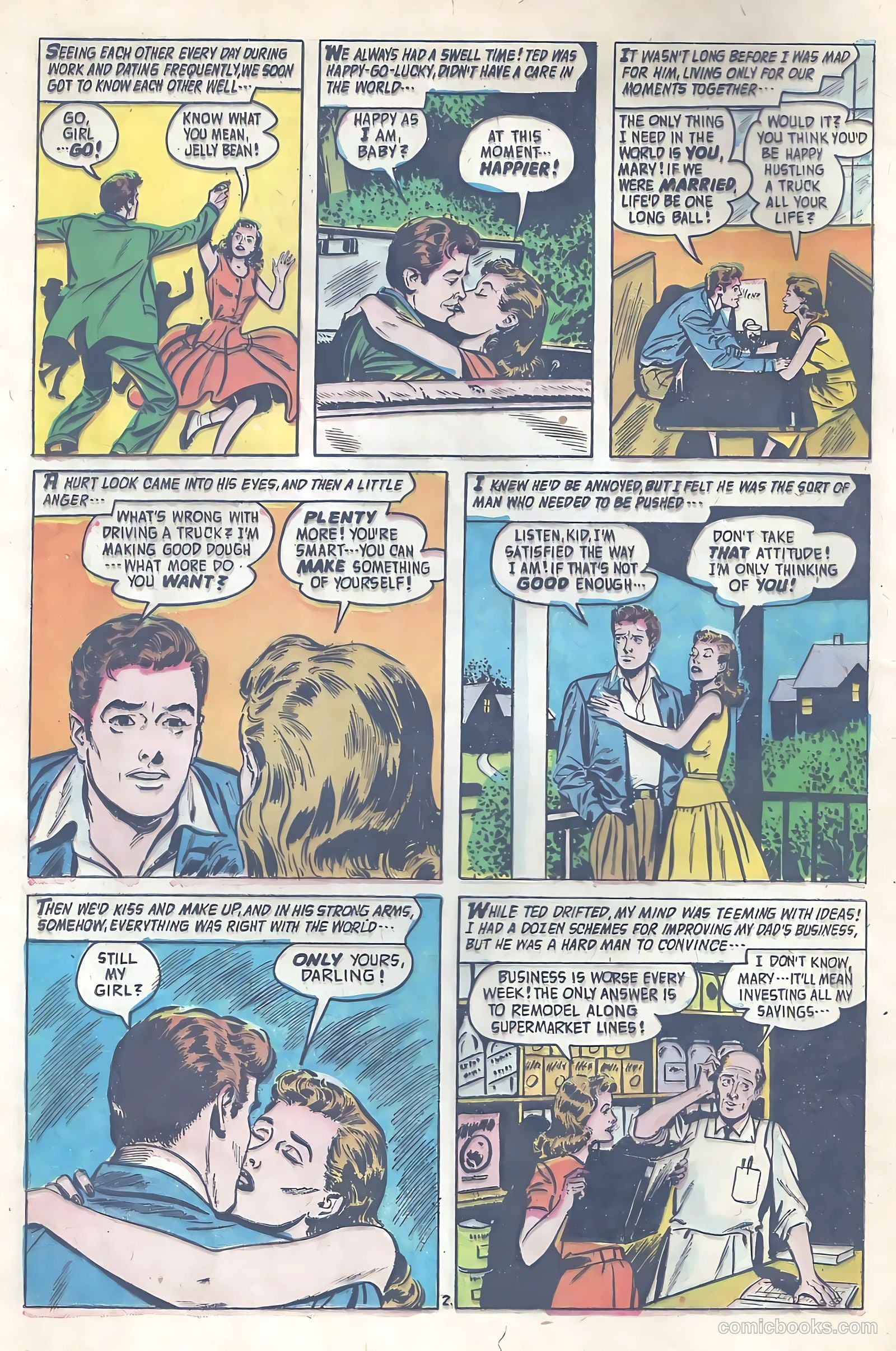 Romantic Adventure Library #77 (1963) — page 14 of 36