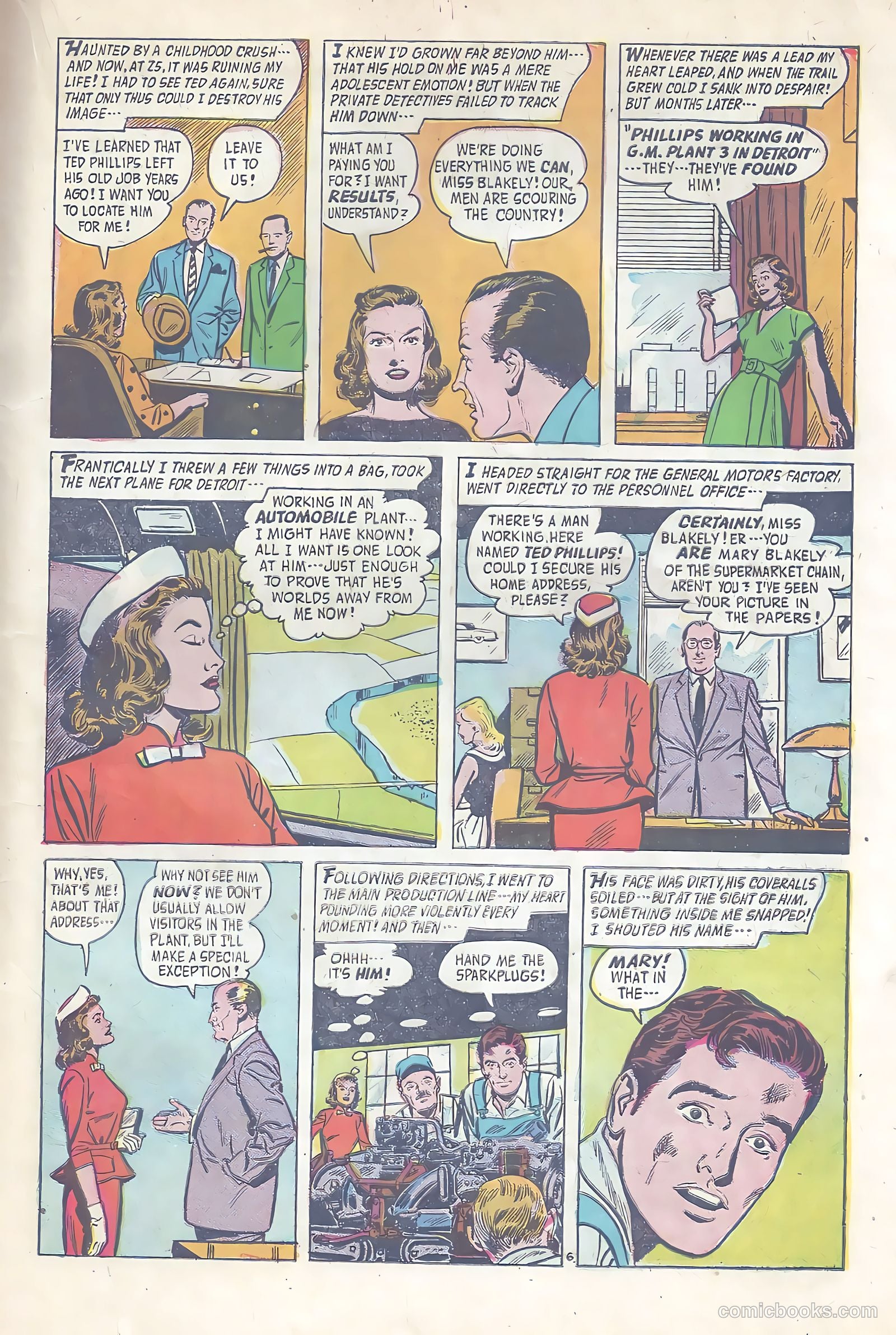 Romantic Adventure Library #77 (1963) — page 19 of 36