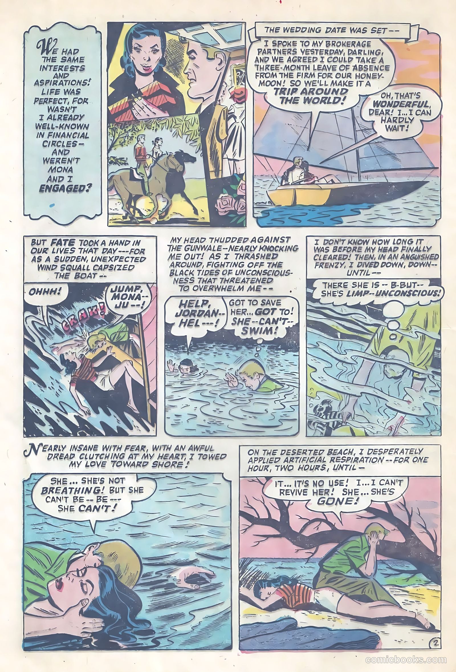 Romantic Adventure Library #77 (1963) — page 22 of 36