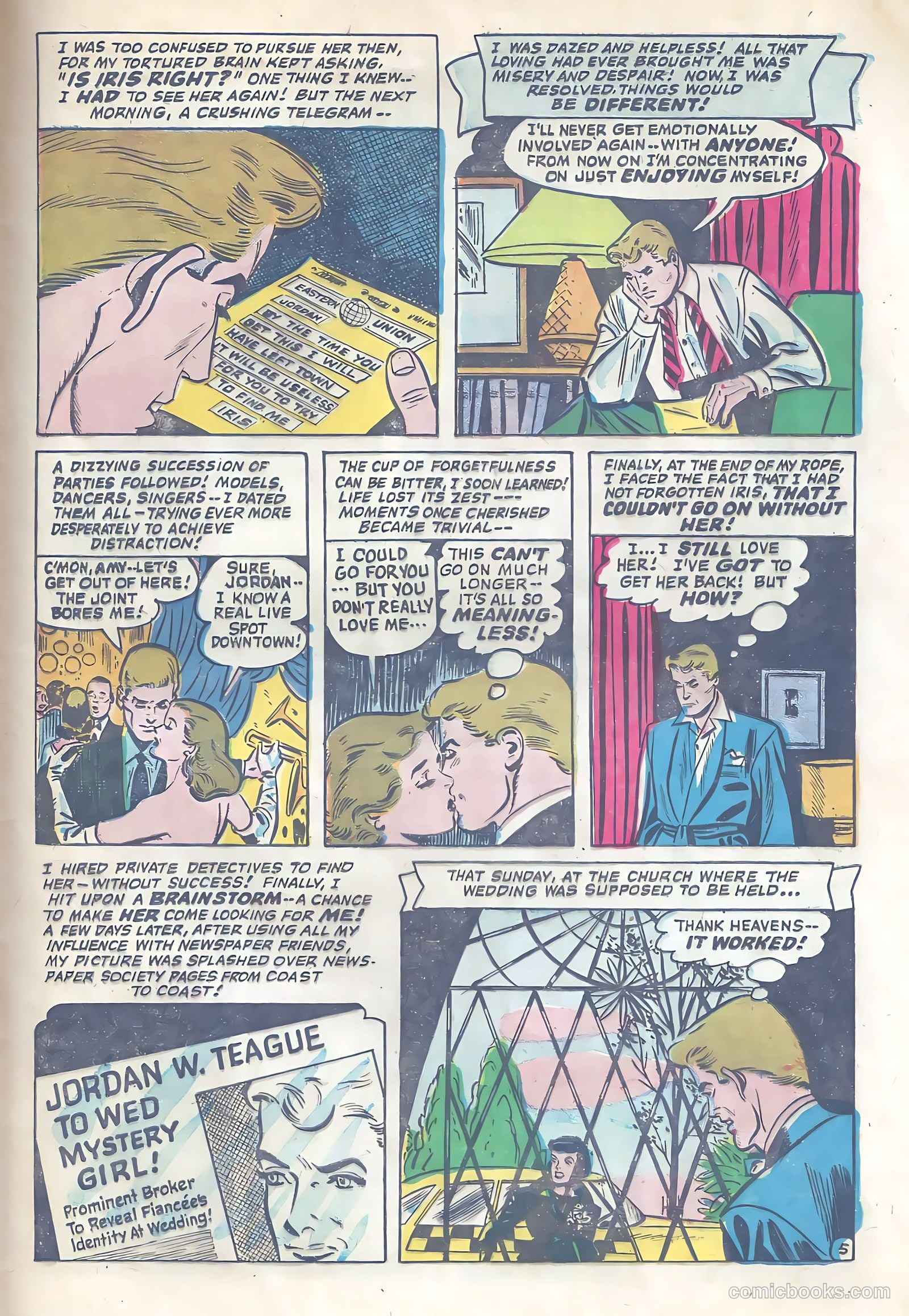 Romantic Adventure Library #77 (1963) — page 25 of 36