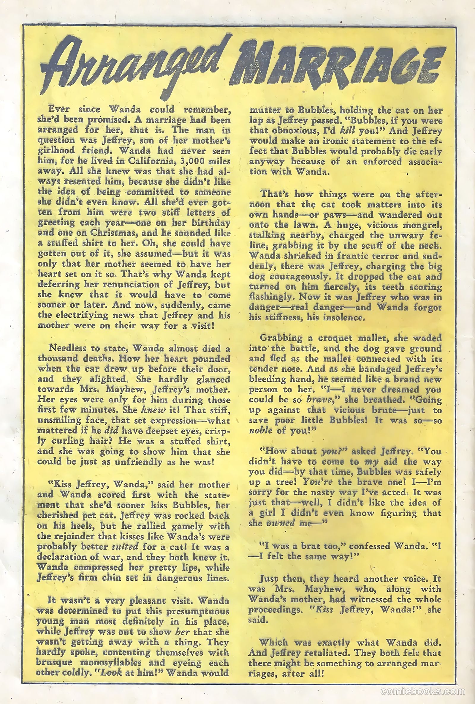 Romantic Adventure Library #77 (1963) — page 28 of 36