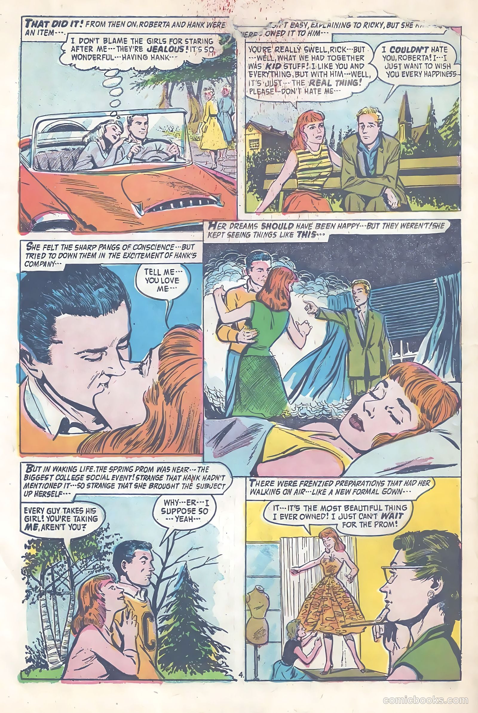 Romantic Adventure Library #77 (1963) — page 32 of 36