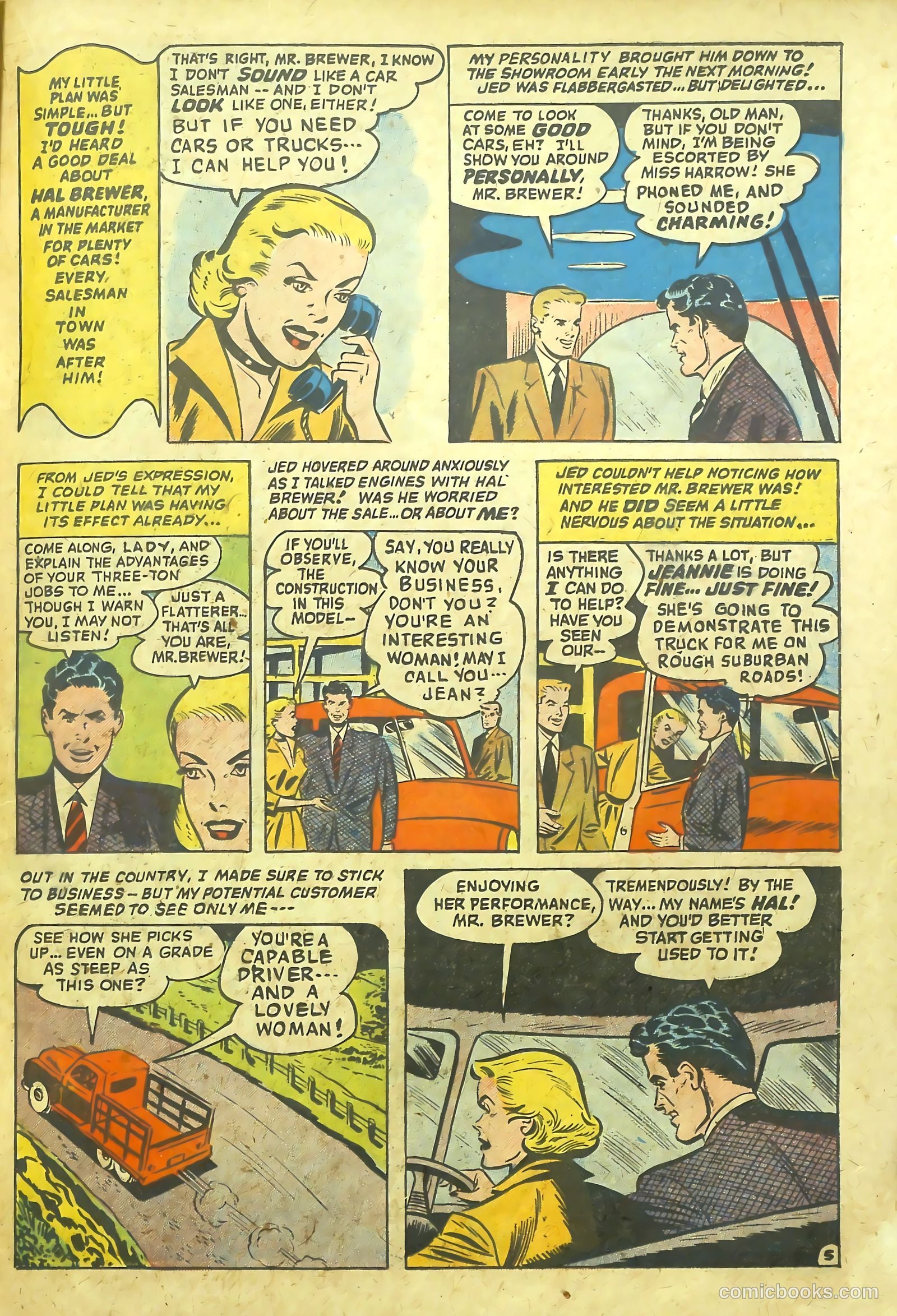 Romantic Adventure Library #78 (1963) — page 23 of 36
