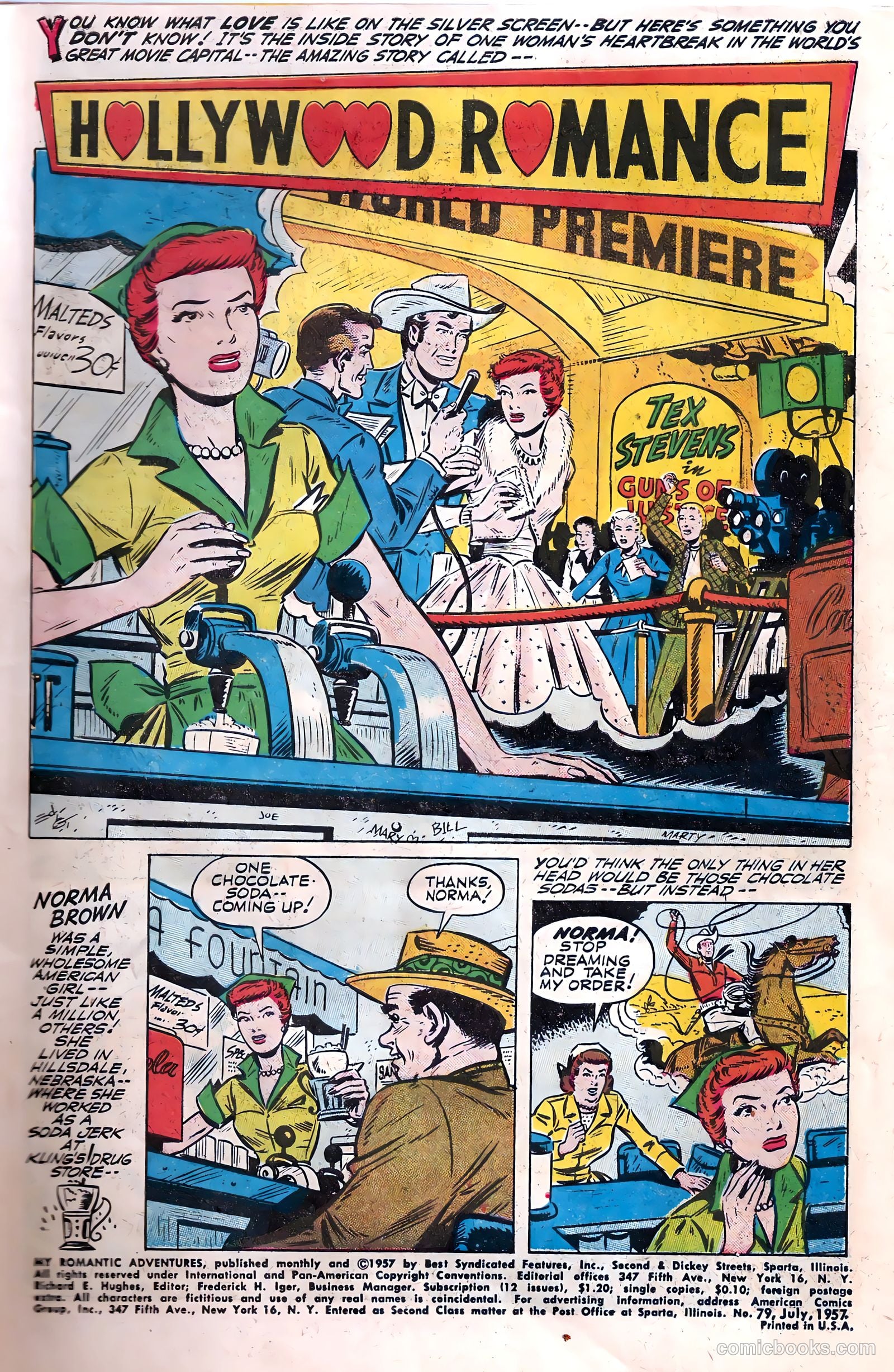 Romantic Adventure Library #79 (1963) — page 3 of 36